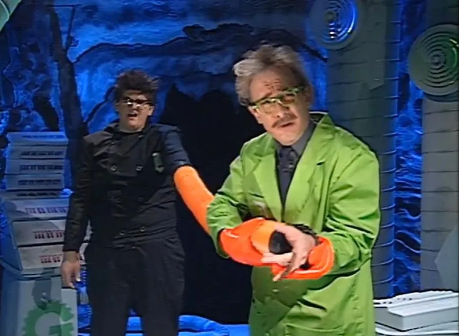 Trace Beaulieu and J. Elvis Weinstein in Mystery Science Theater 3000 (1988)