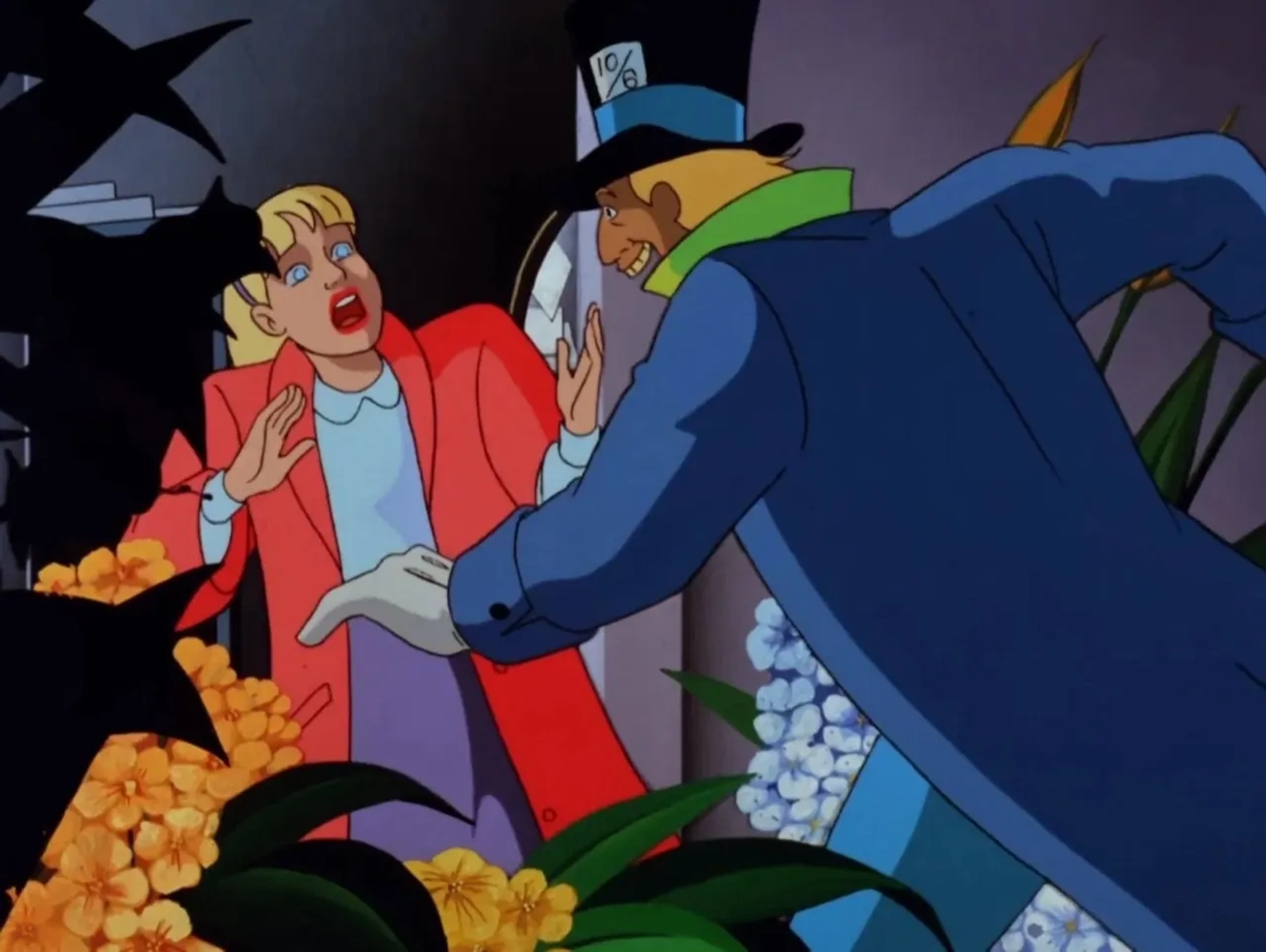 Roddy McDowall and Kimmy Robertson in Batman: The Animated Series (1992)