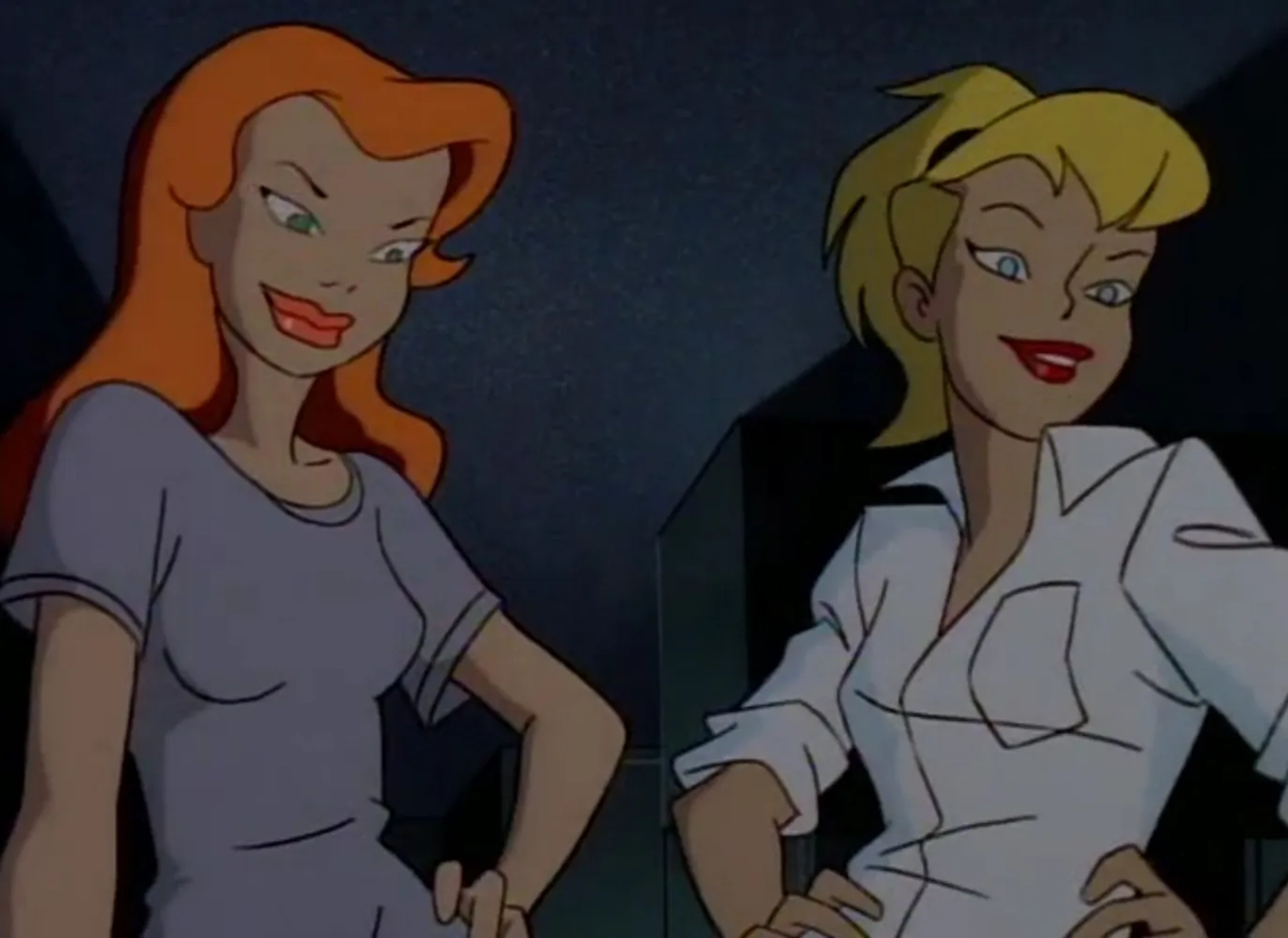 Diane Pershing and Arleen Sorkin in Batman: The Animated Series (1992)