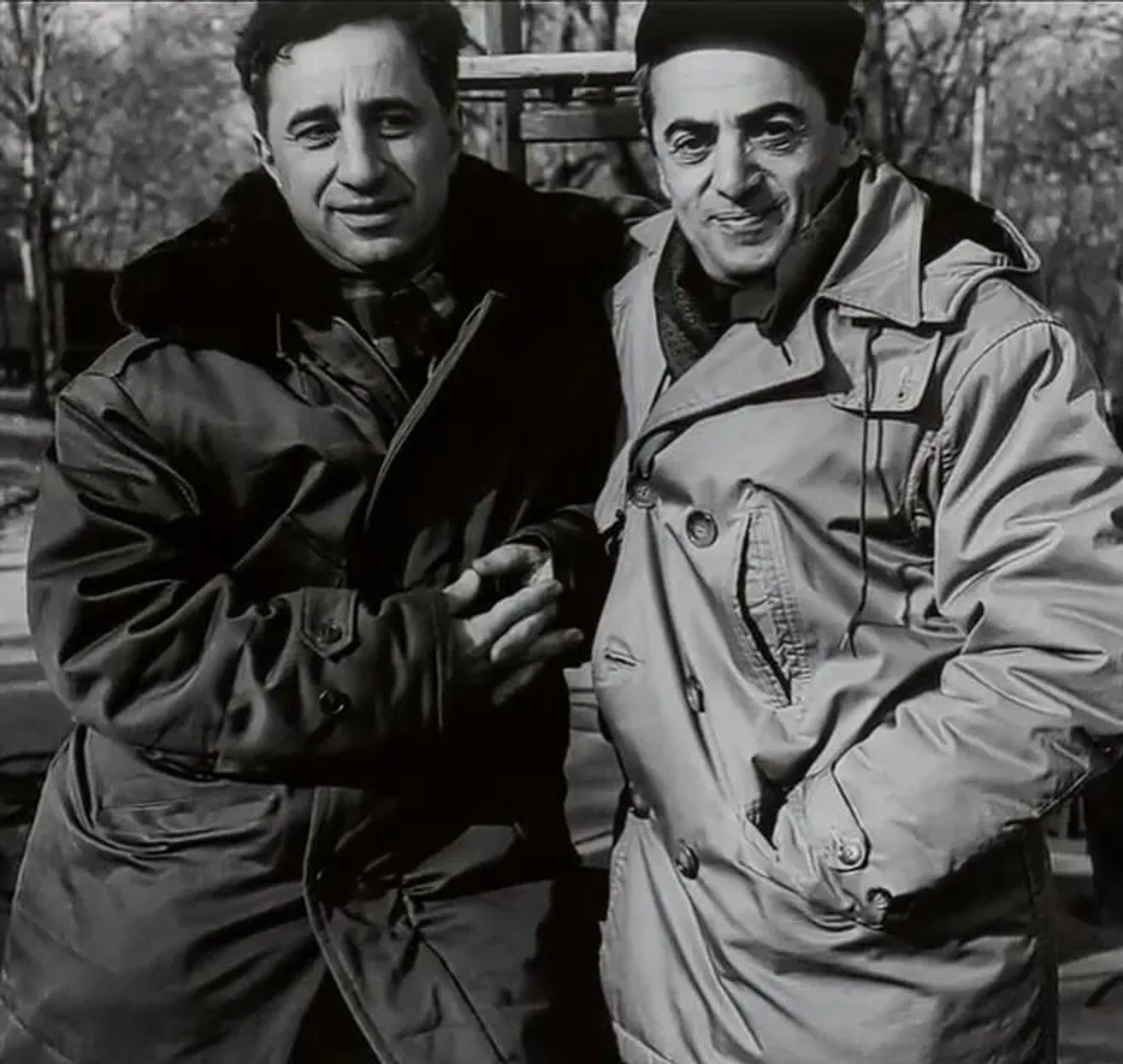 Elia Kazan and Boris Kaufman in On the Waterfront (1954)