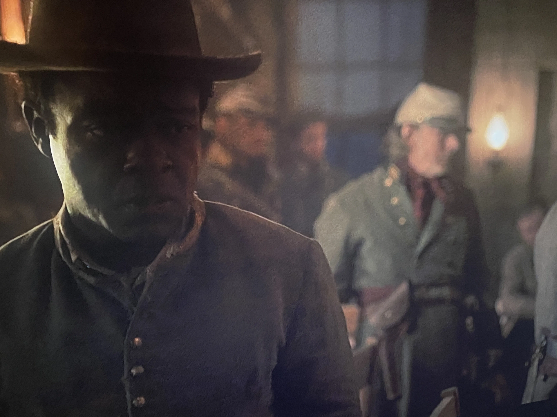 David Oyelowo and Christopher Corson in Lawmen: Bass Reeves (2023)