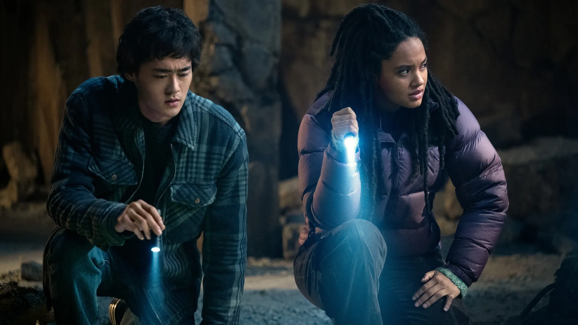 Ren Watabe and Kiersey Clemons in Monarch: Legacy of Monsters (2023)