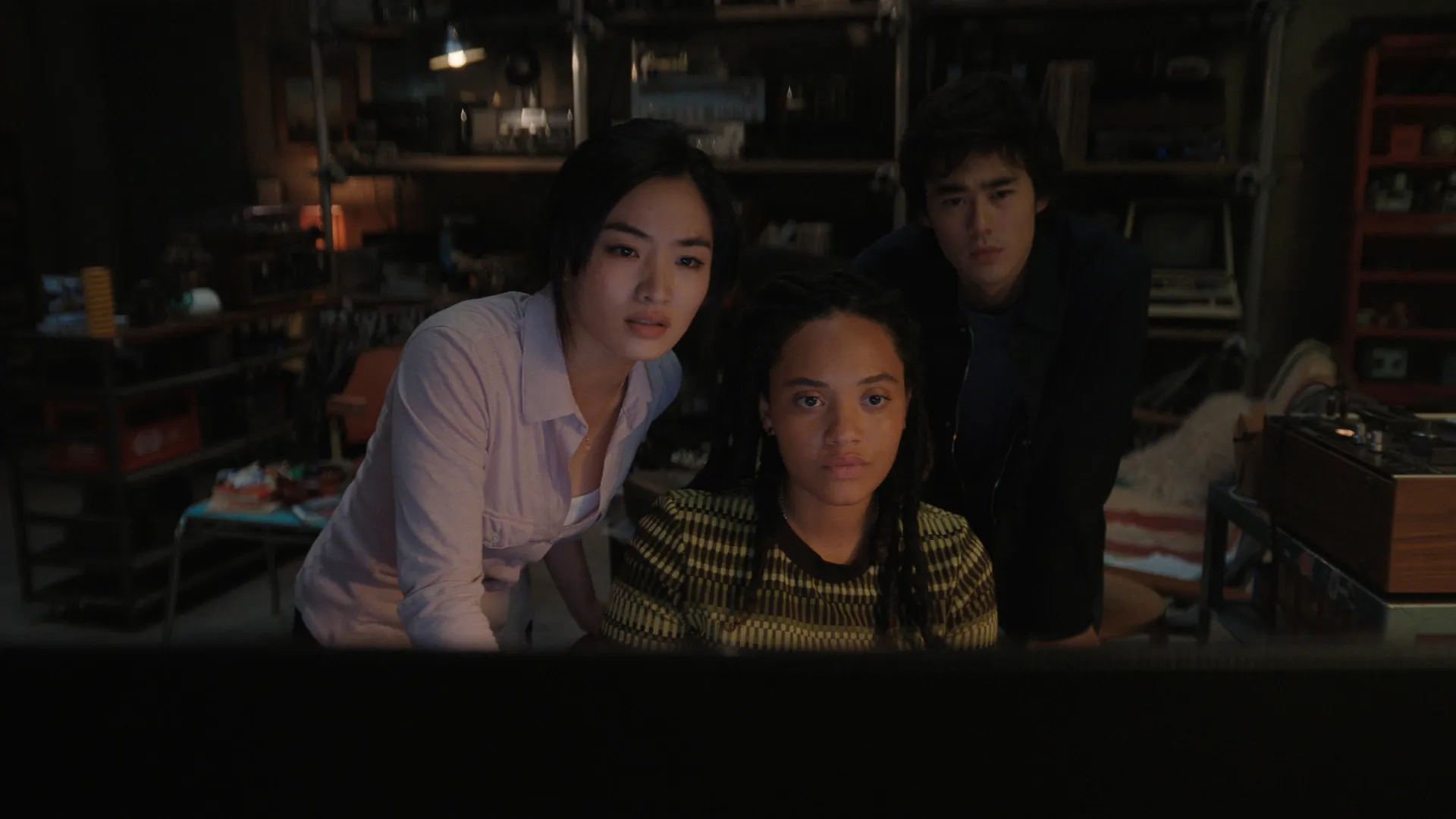 Ren Watabe, Anna Sawai, and Kiersey Clemons in Monarch: Legacy of Monsters (2023)