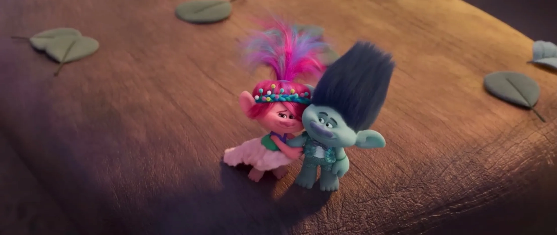 Justin Timberlake and Anna Kendrick in Trolls Band Together (2023)