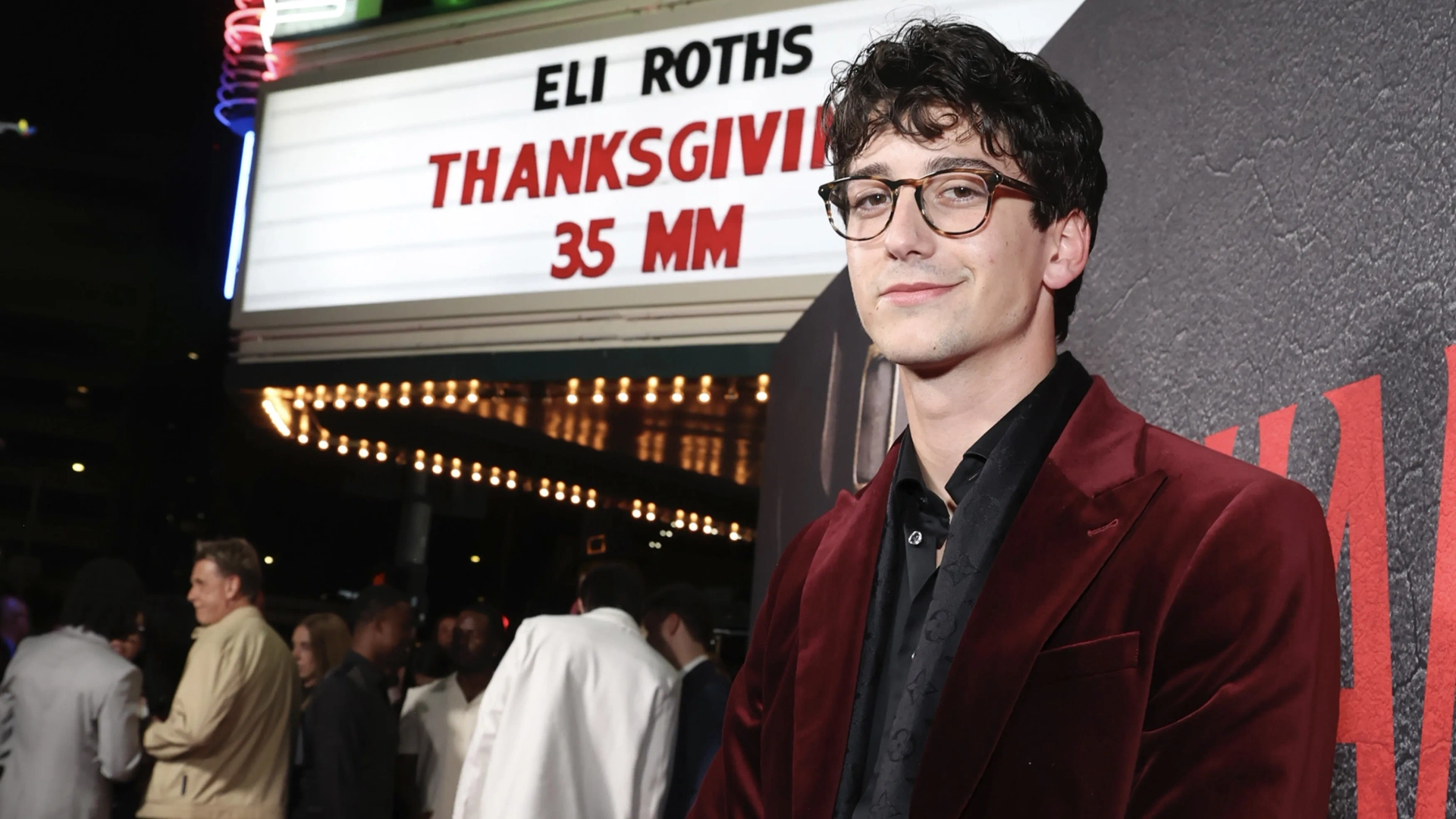 Milo Manheim at an event for Thanksgiving (2023)