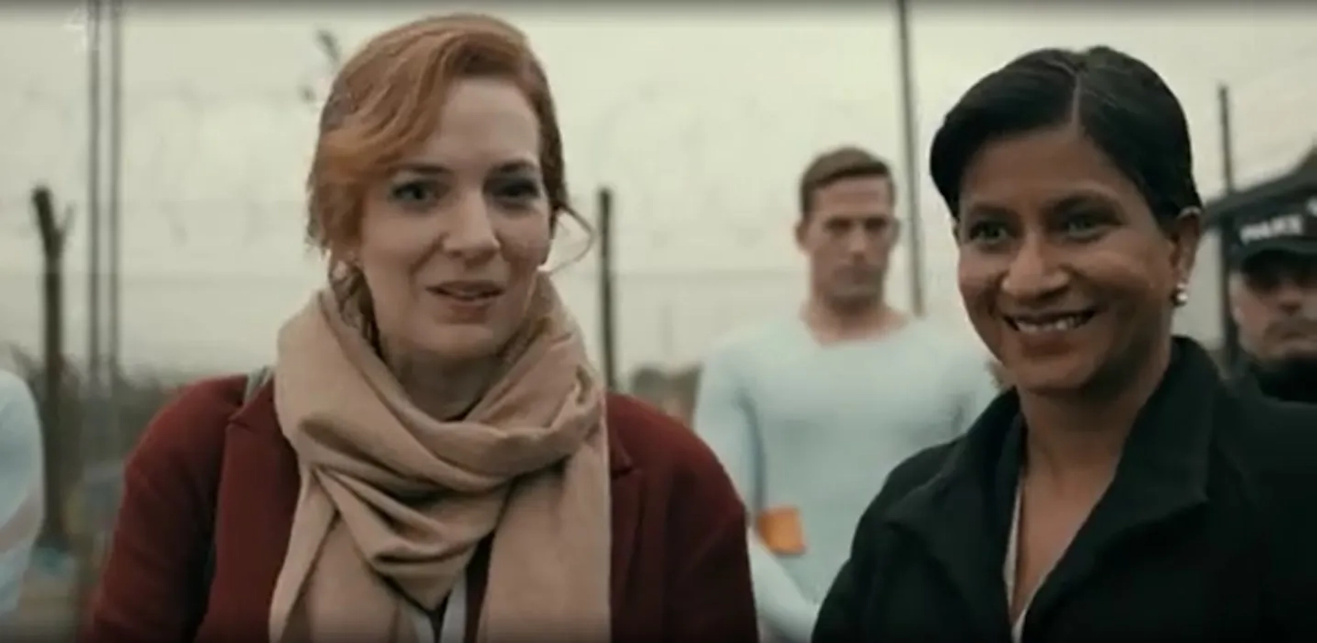 Thusitha Jayasundera, Katherine Parkinson, and Dino Fetscher in Humans (2015)