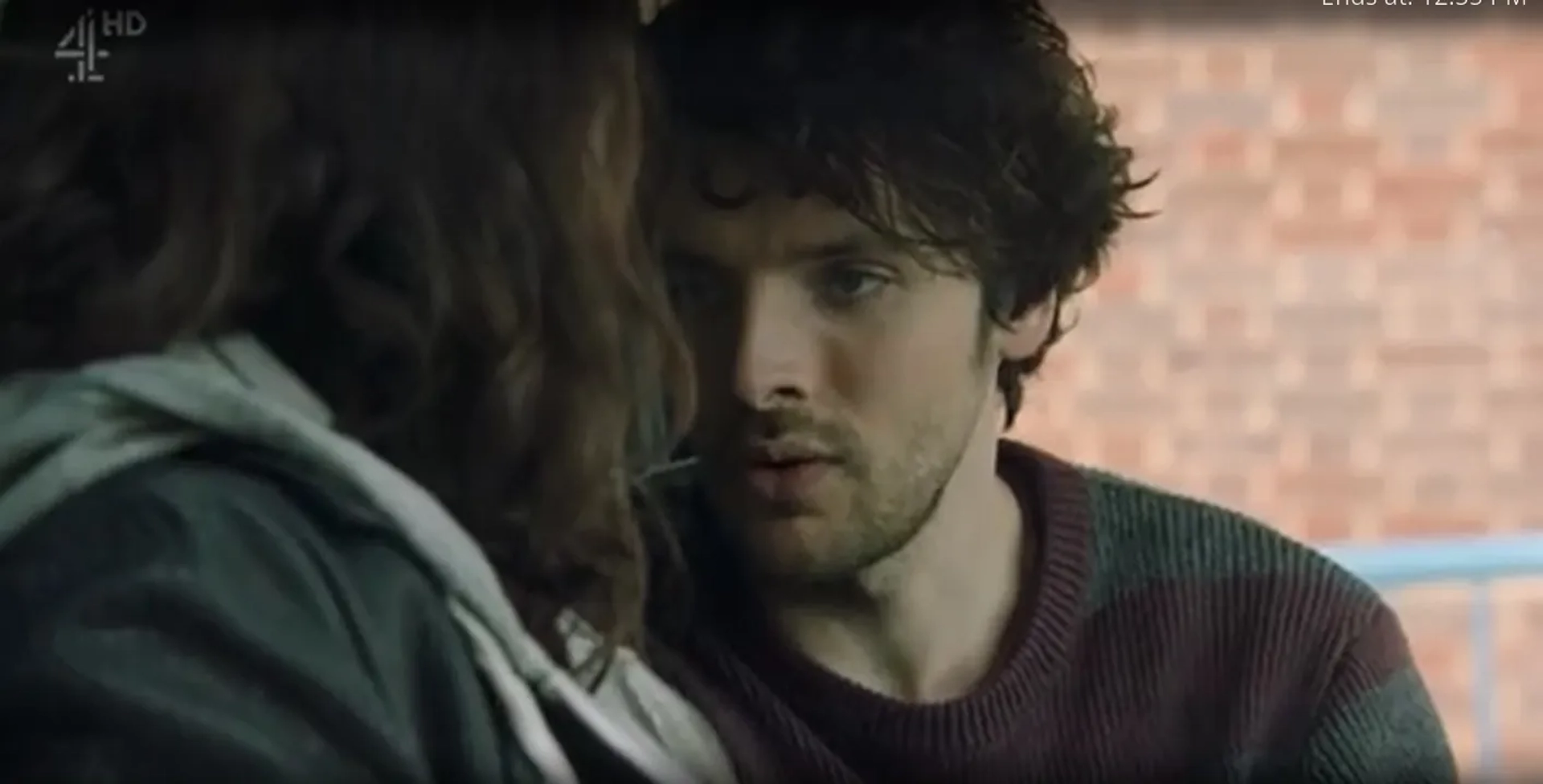 Colin Morgan and Lucy Carless in Humans (2015)