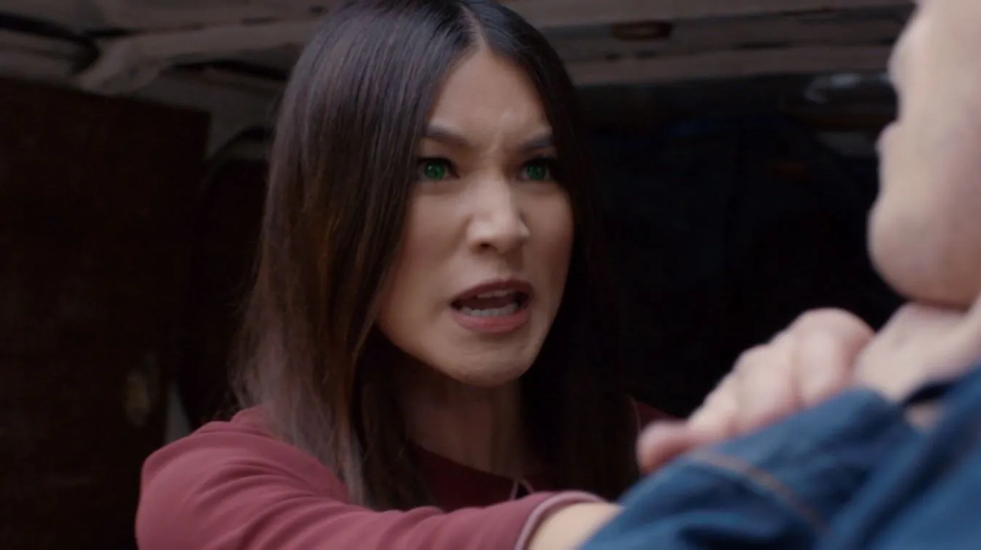 Gemma Chan and Sam Palladio in Humans (2015)