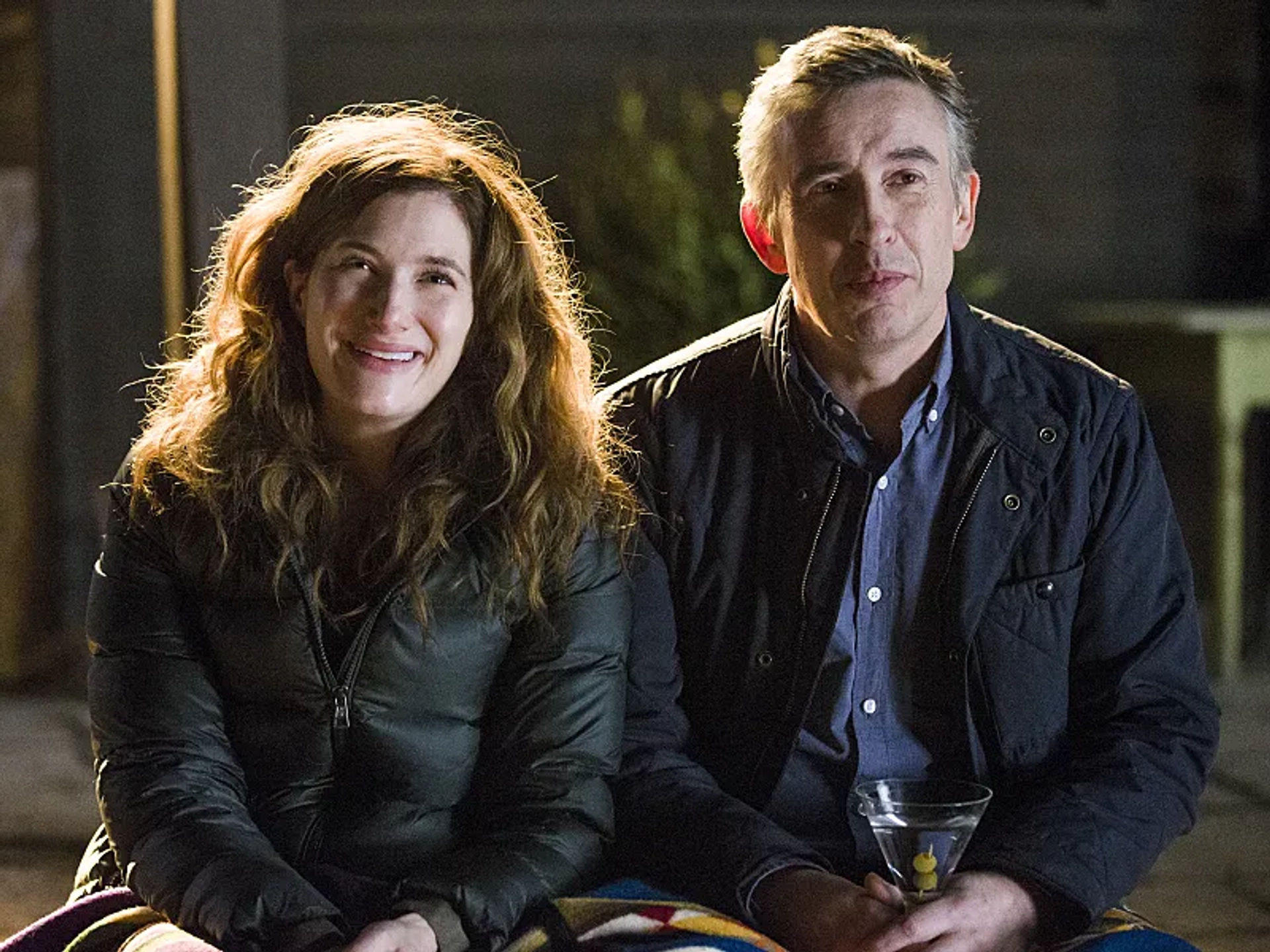 Steve Coogan and Kathryn Hahn in Happyish (2015)