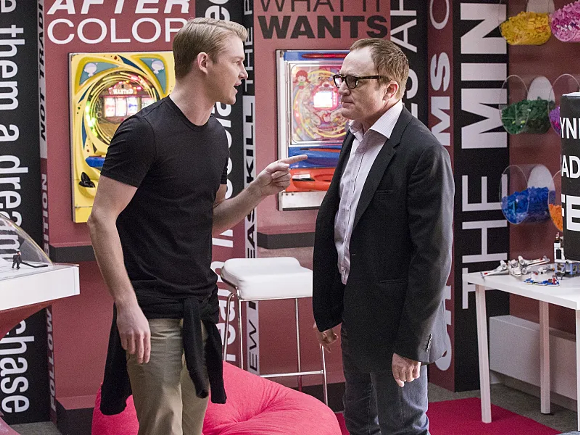 Bradley Whitford and Nils Lawton in Happyish (2015)