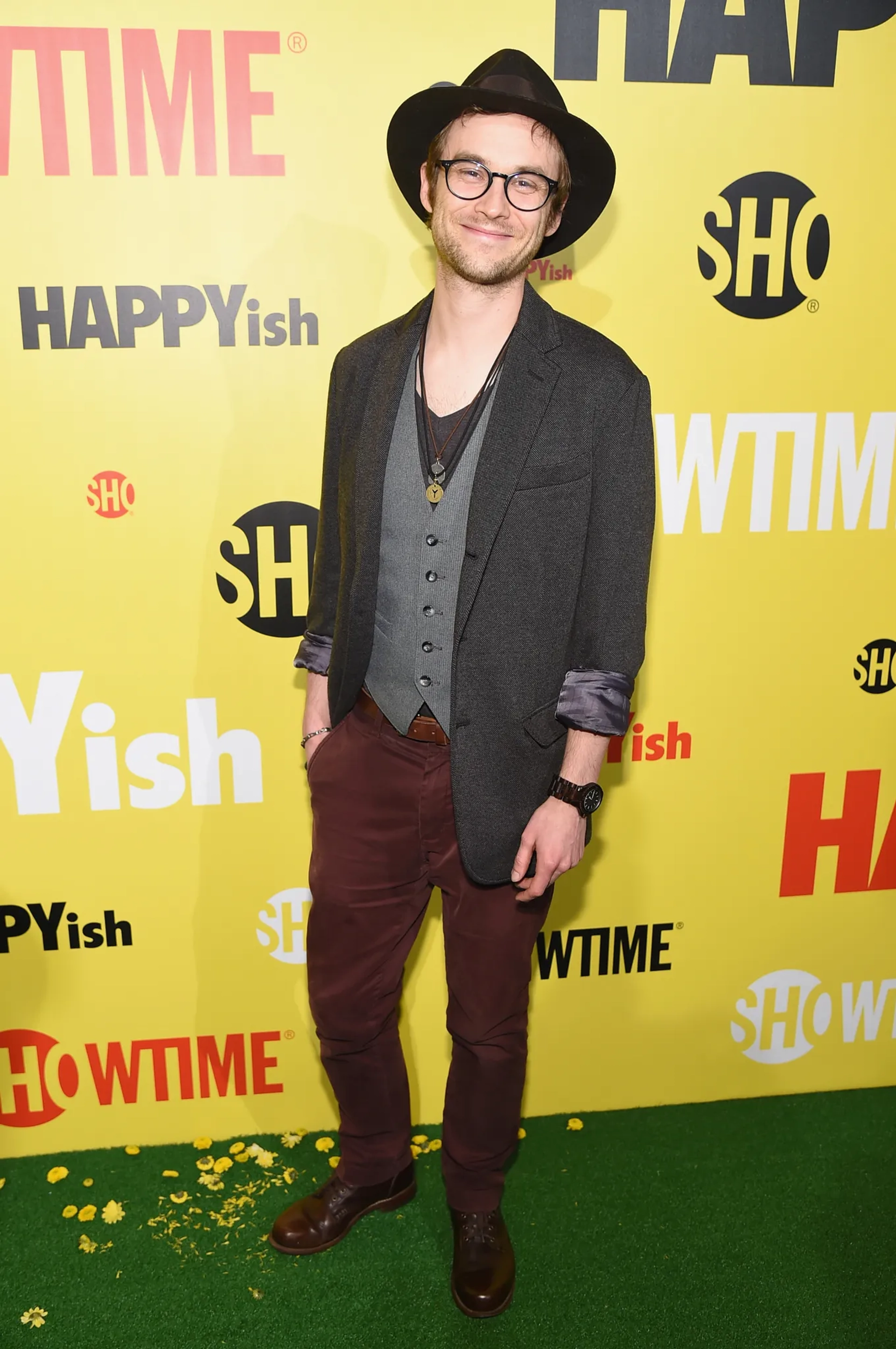 Tobias Segal at an event for Happyish (2015)