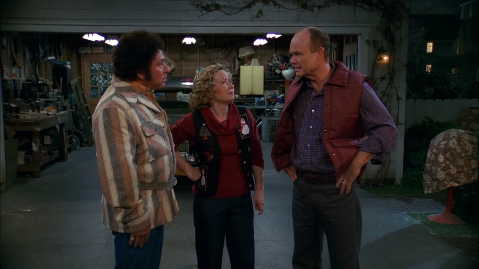 Kurtwood Smith, Debra Jo Rupp, and Don Stark in That '70s Show (1998)