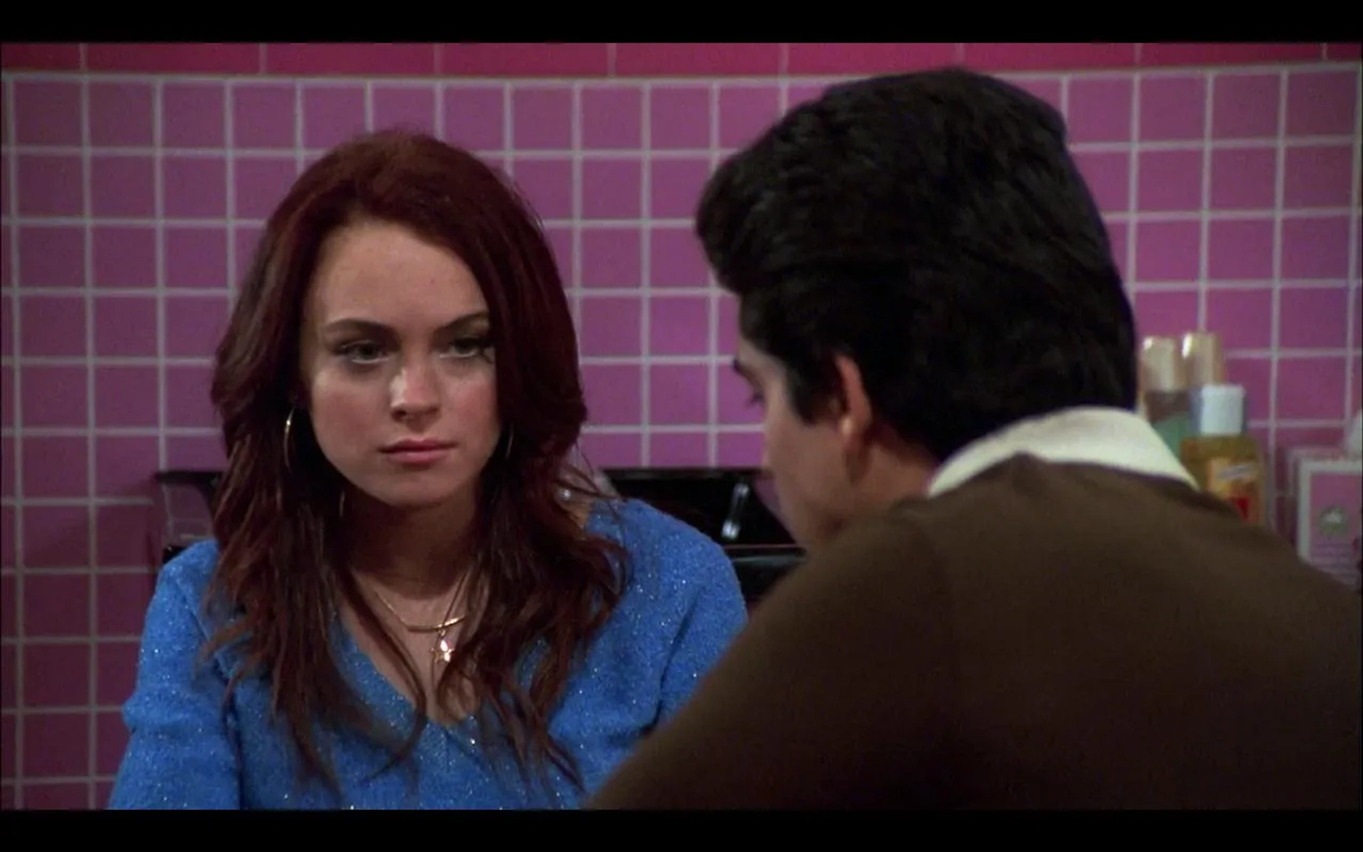 Wilmer Valderrama and Lindsay Lohan in That '70s Show (1998)