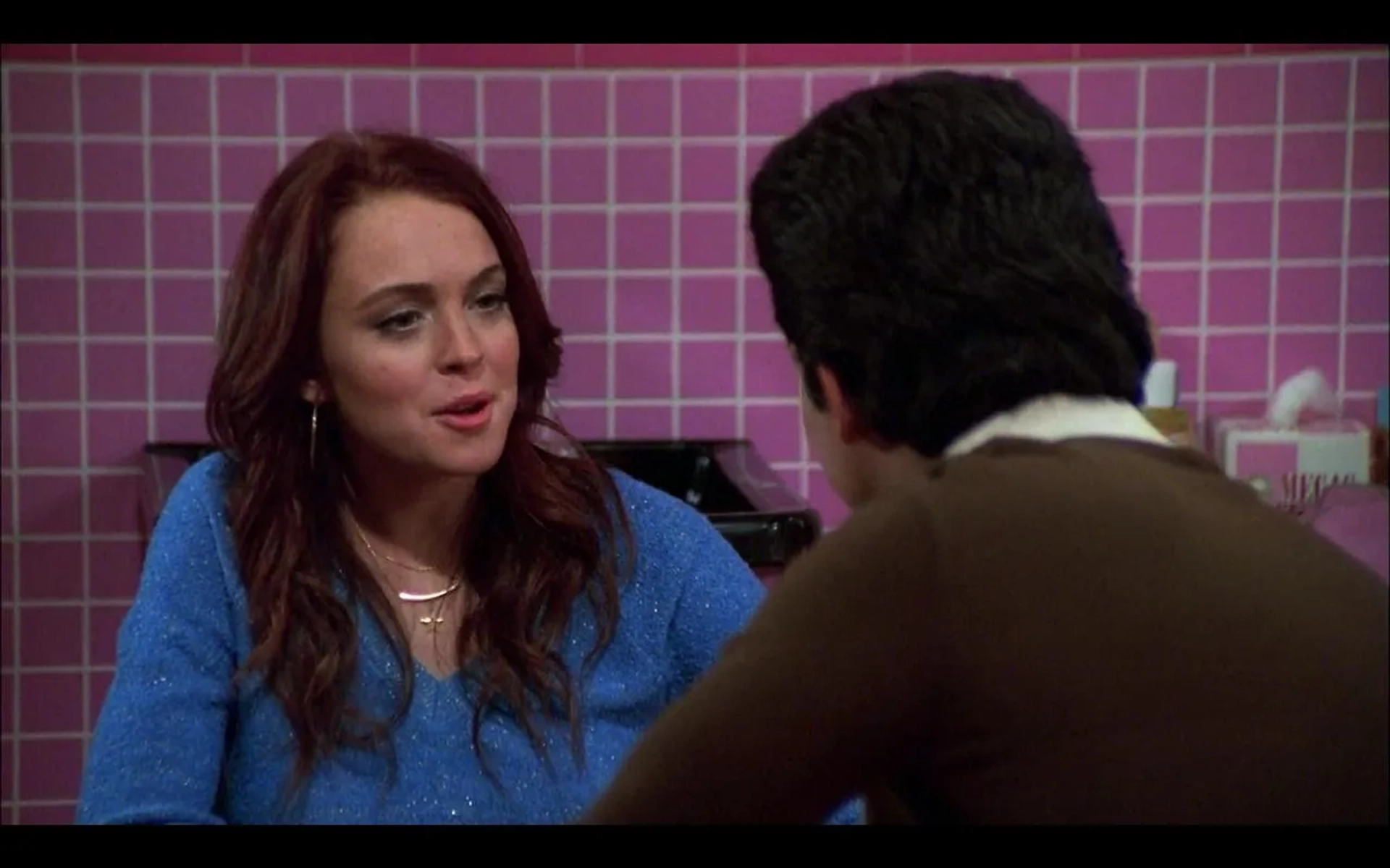 Wilmer Valderrama and Lindsay Lohan in That '70s Show (1998)