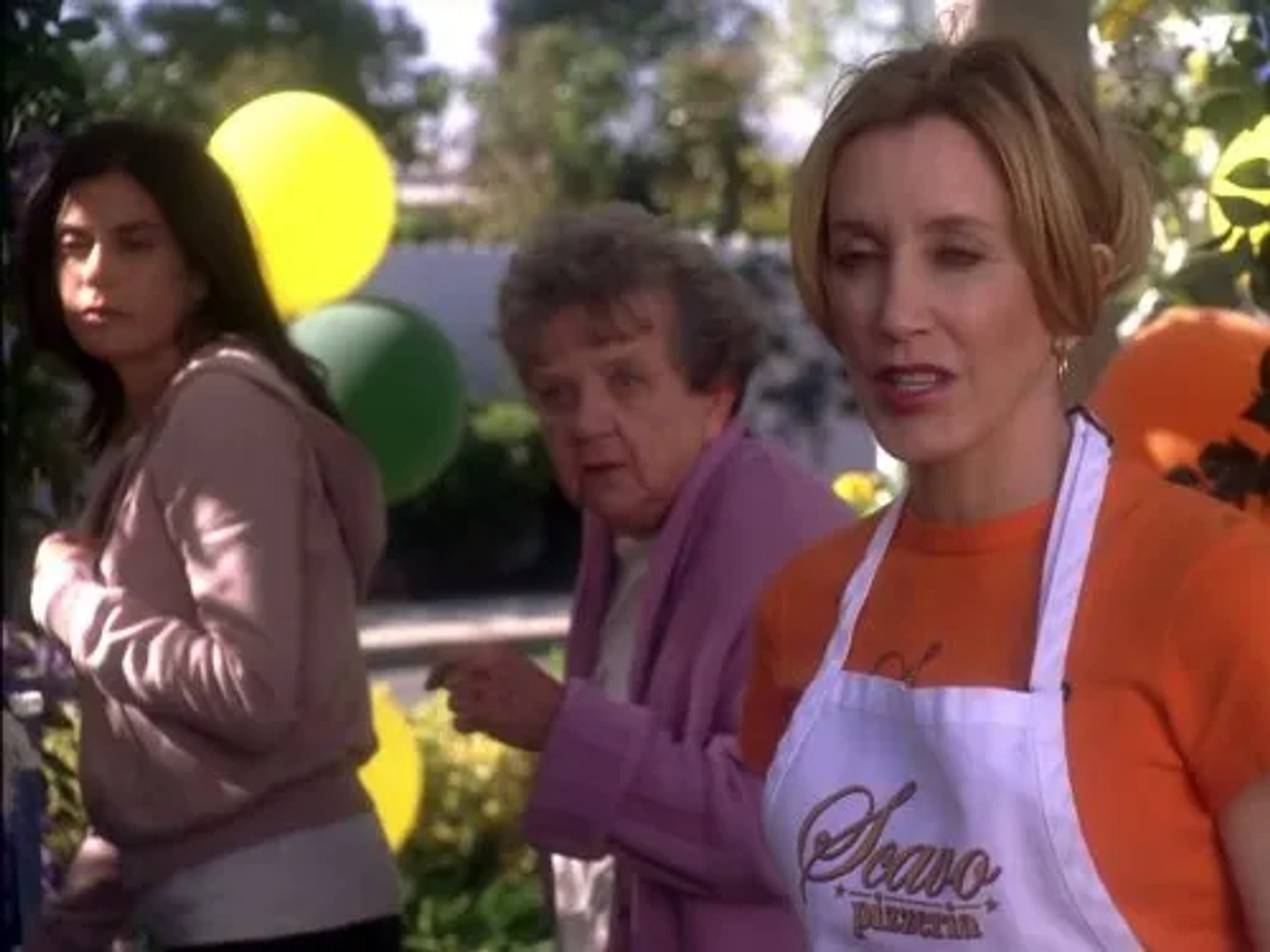 Teri Hatcher, Felicity Huffman, and Pat Crawford Brown in Desperate Housewives (2004)