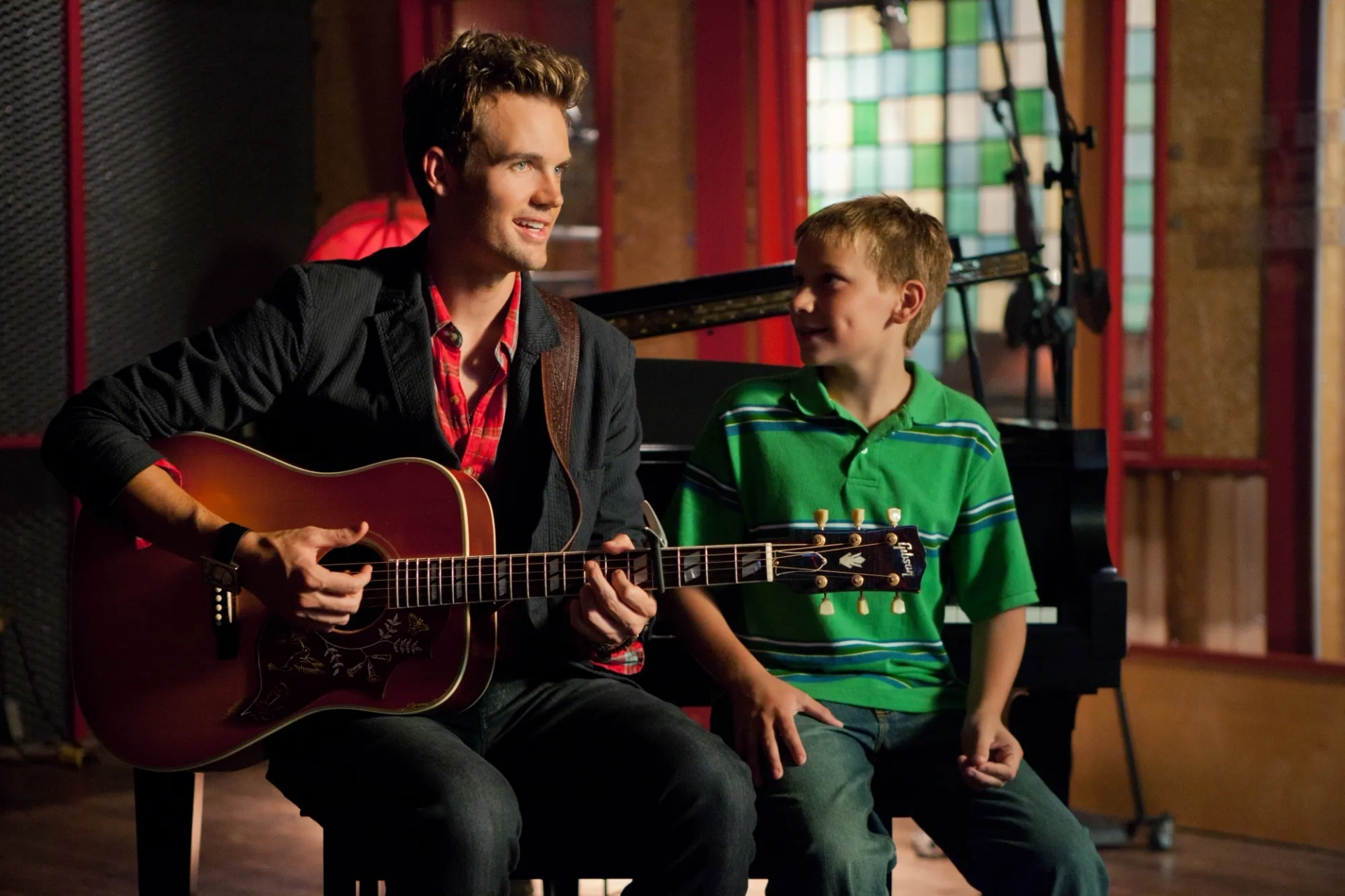 Tyler Hilton and Michael May in One Tree Hill (2003)