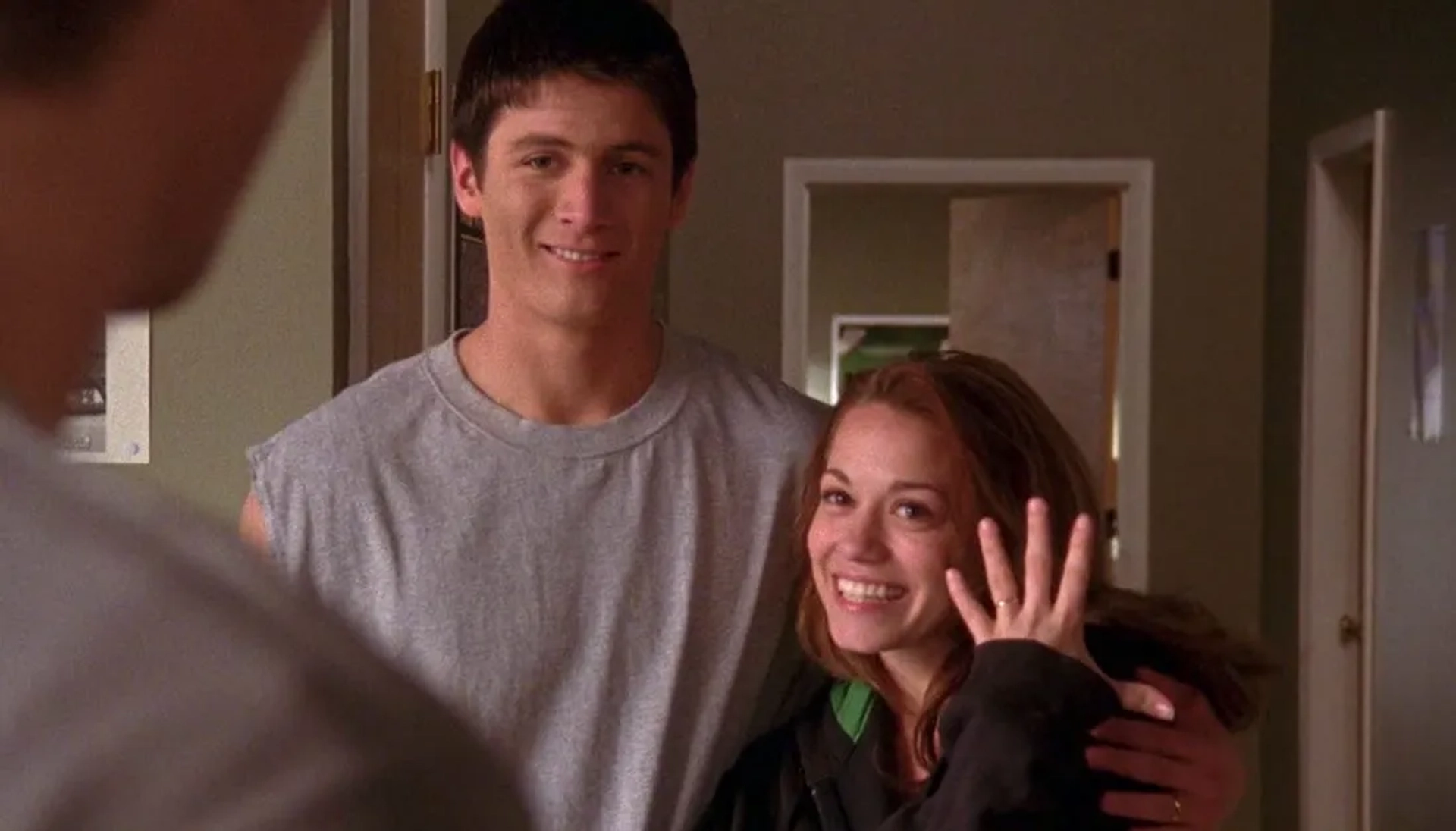 James Lafferty and Bethany Joy Lenz in One Tree Hill (2003)