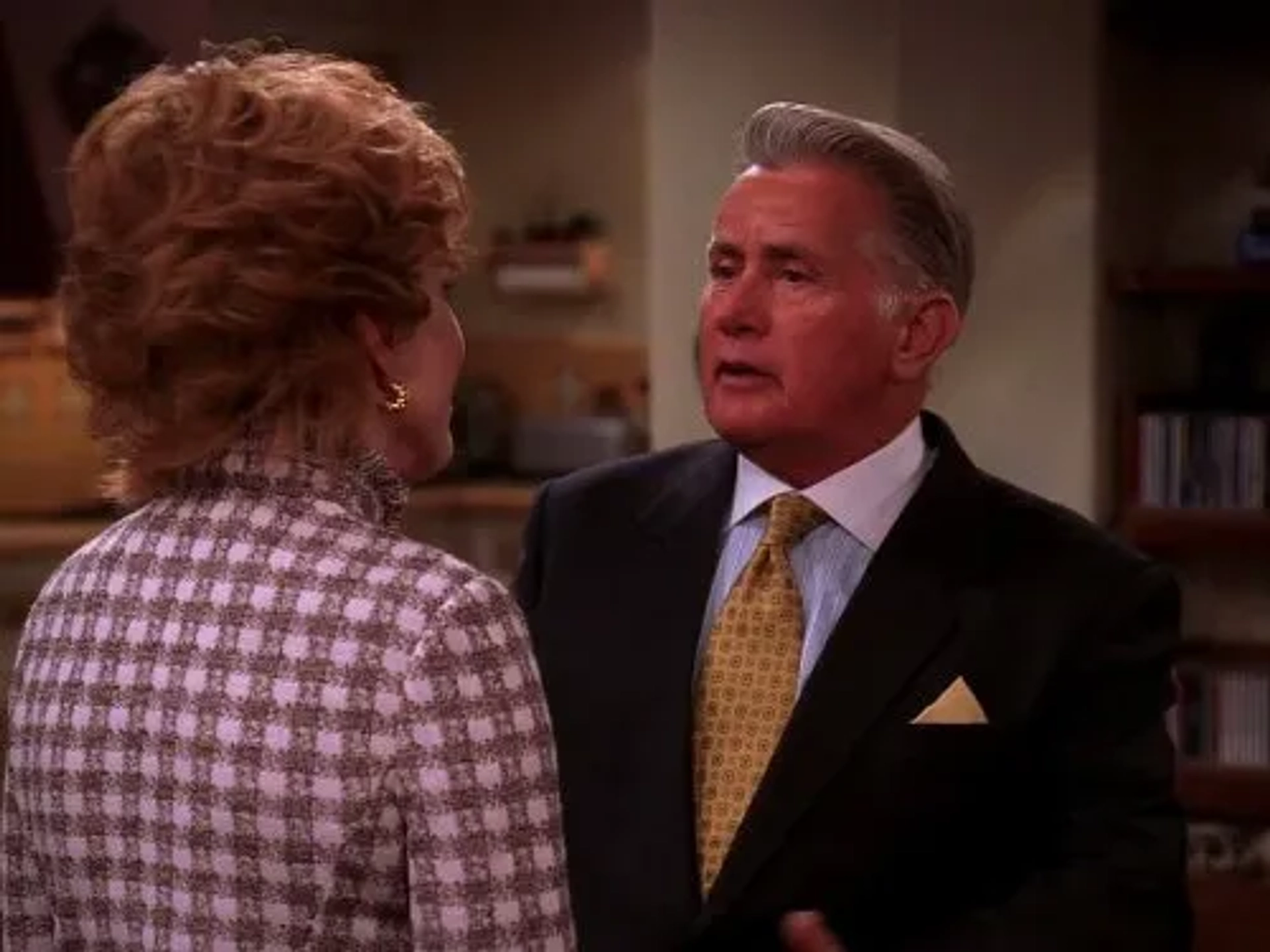 Martin Sheen and Holland Taylor in Two and a Half Men (2003)