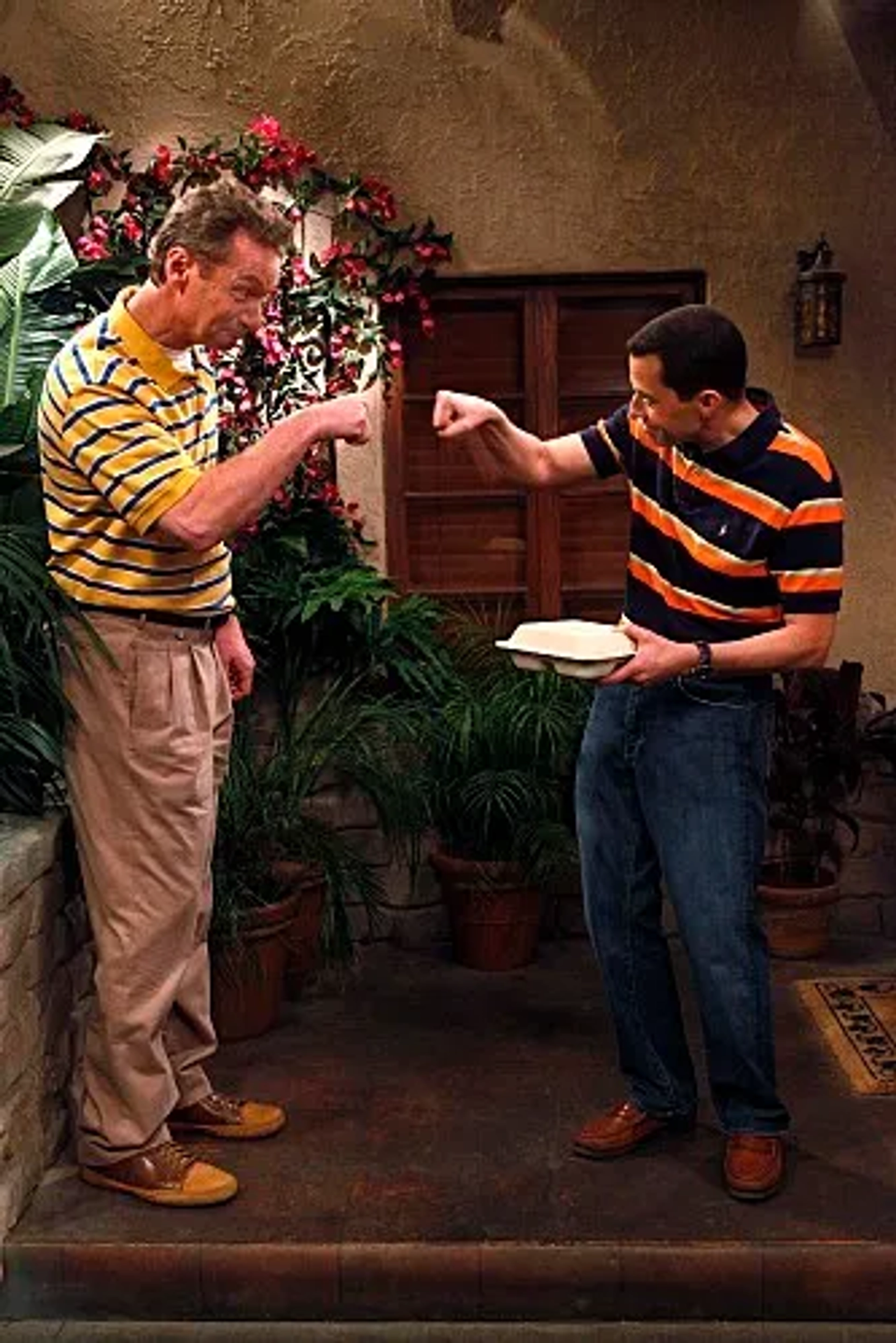 Jon Cryer and Ryan Stiles in Two and a Half Men (2003)