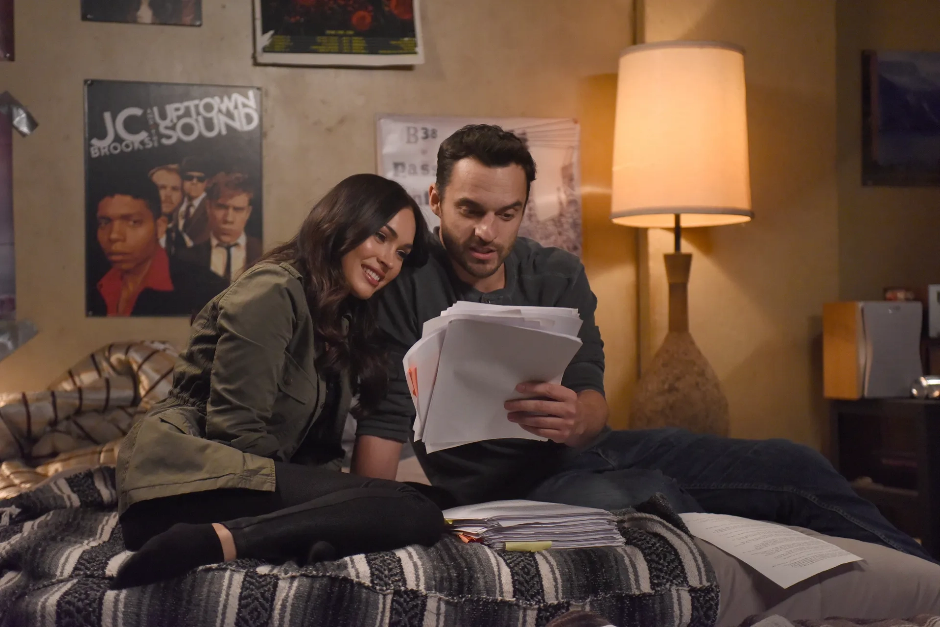 Megan Fox and Jake Johnson in New Girl (2011)