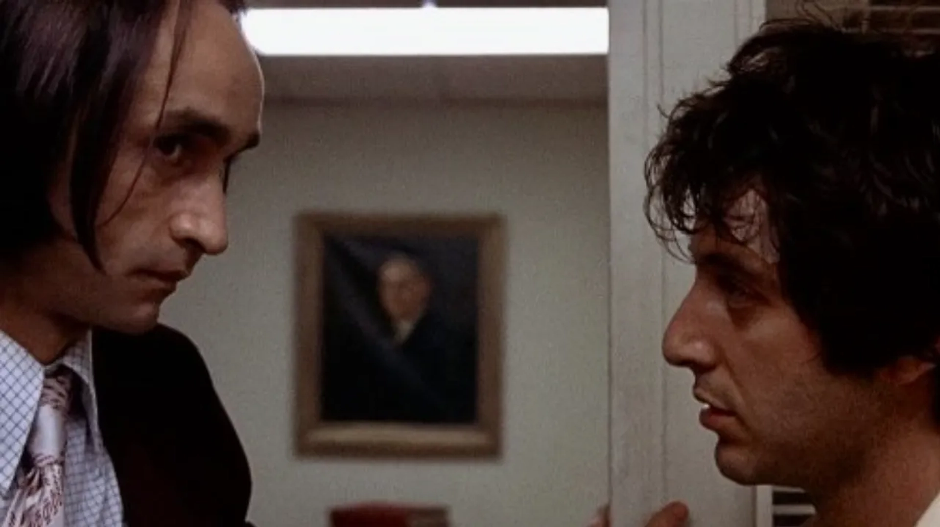 Al Pacino and John Cazale in Dog Day Afternoon (1975)