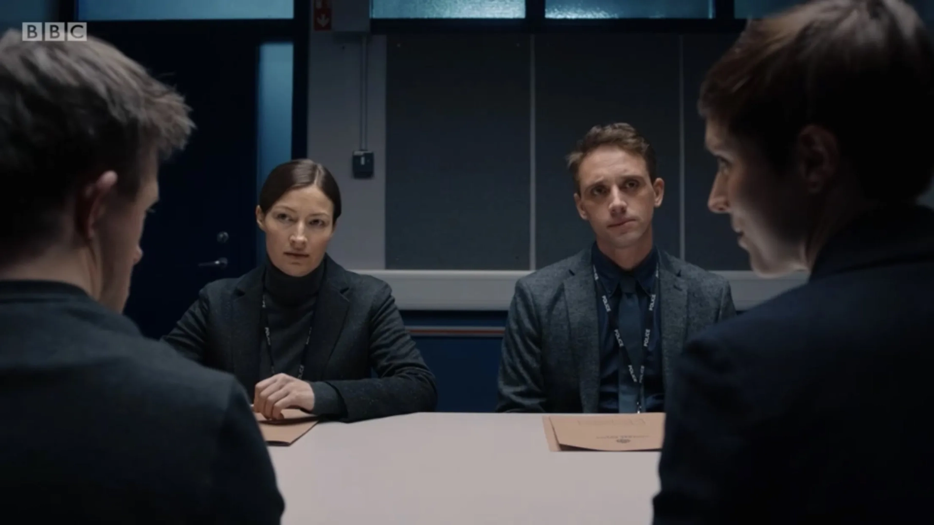 Kelly Macdonald, Perry Fitzpatrick, Sara Dylan, and Tommy Jessop in Line of Duty (2012)