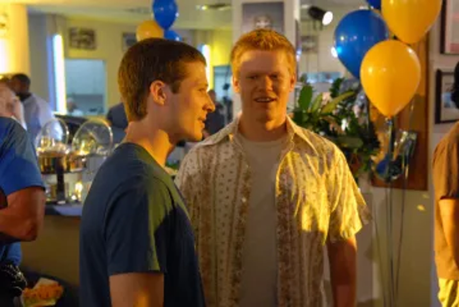 Jesse Plemons and Zach Gilford in Friday Night Lights (2006)