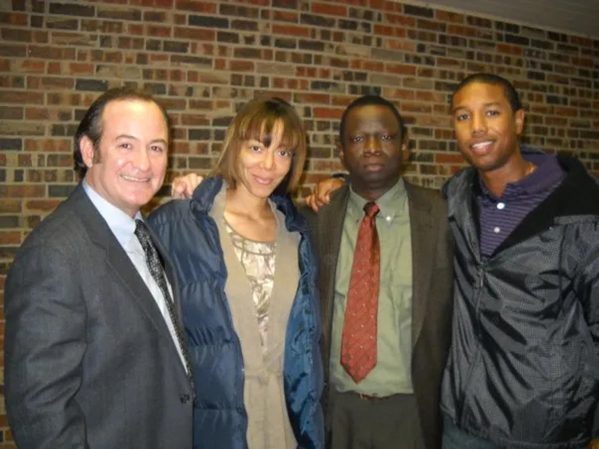 David Born, Troy Anthony Hogan, Michael B. Jordan, and Angela Rawna in Friday Night Lights (2006)