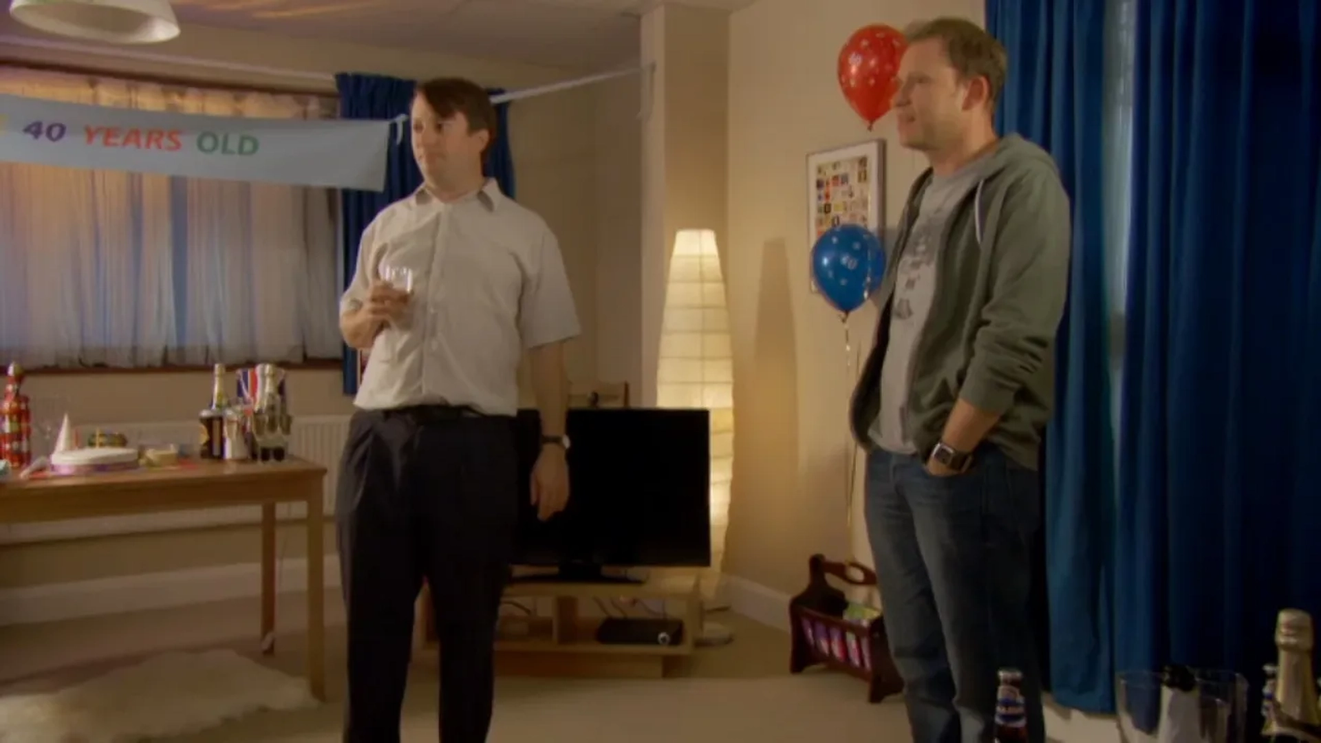 David Mitchell and Robert Webb in Peep Show (2003)