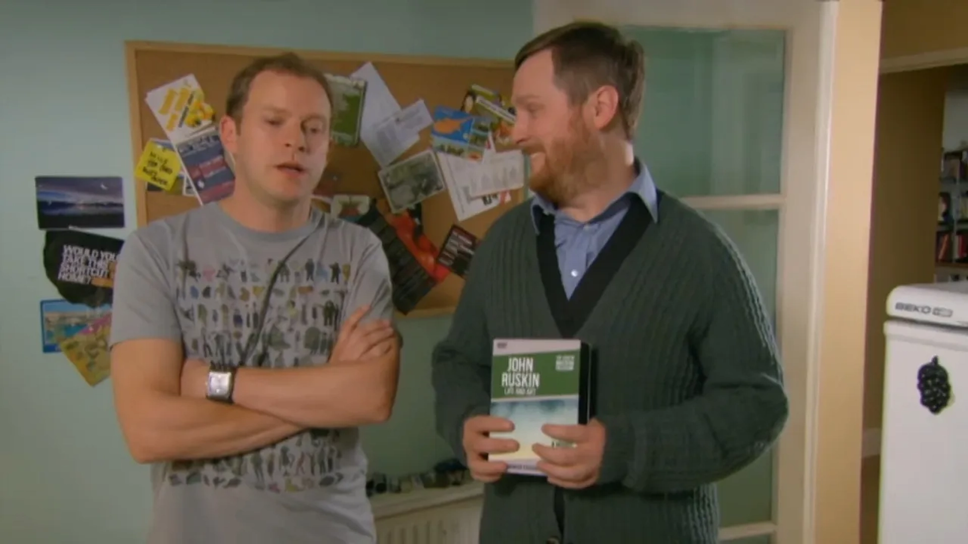 Robert Webb and Tim Key in Peep Show (2003)