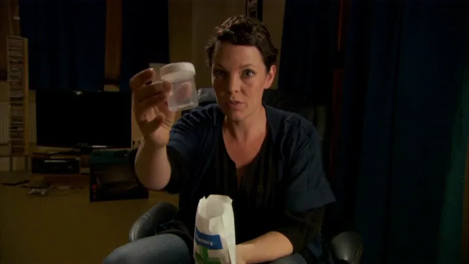 Olivia Colman in Peep Show (2003)