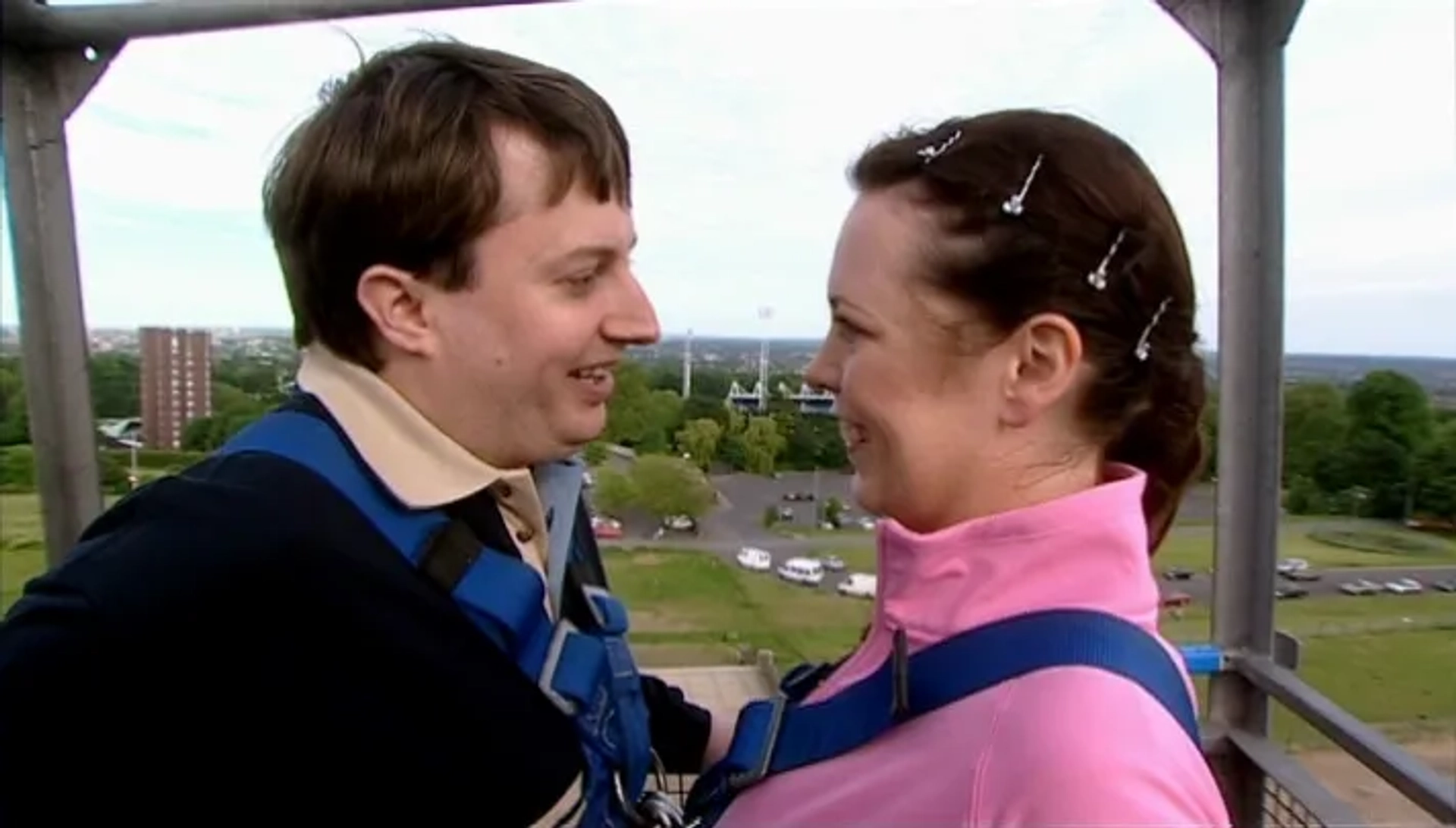 David Mitchell and Olivia Colman in Peep Show (2003)