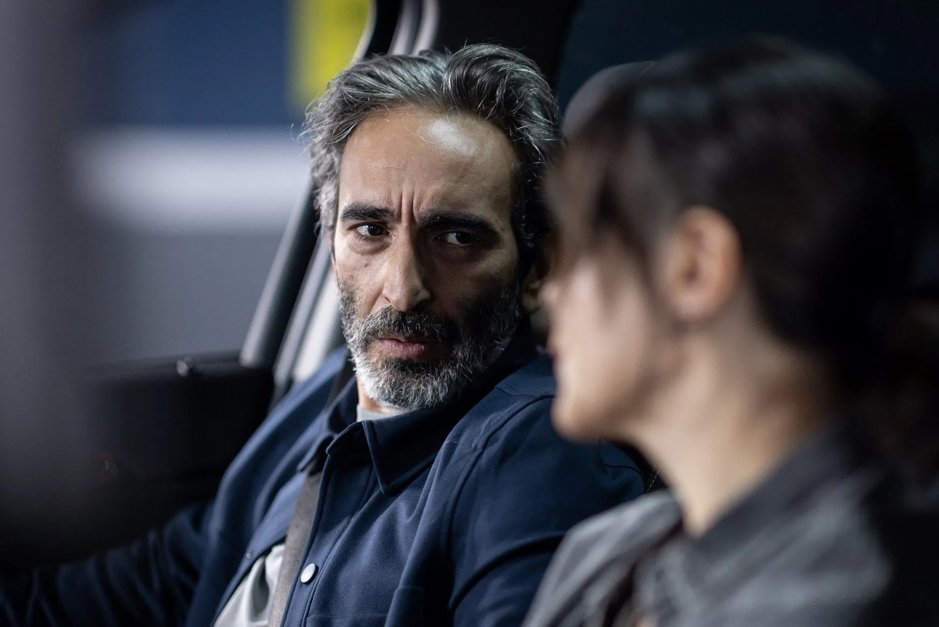 Firat Tanis and Burcu Türünz in My Name Is Farah (2023)