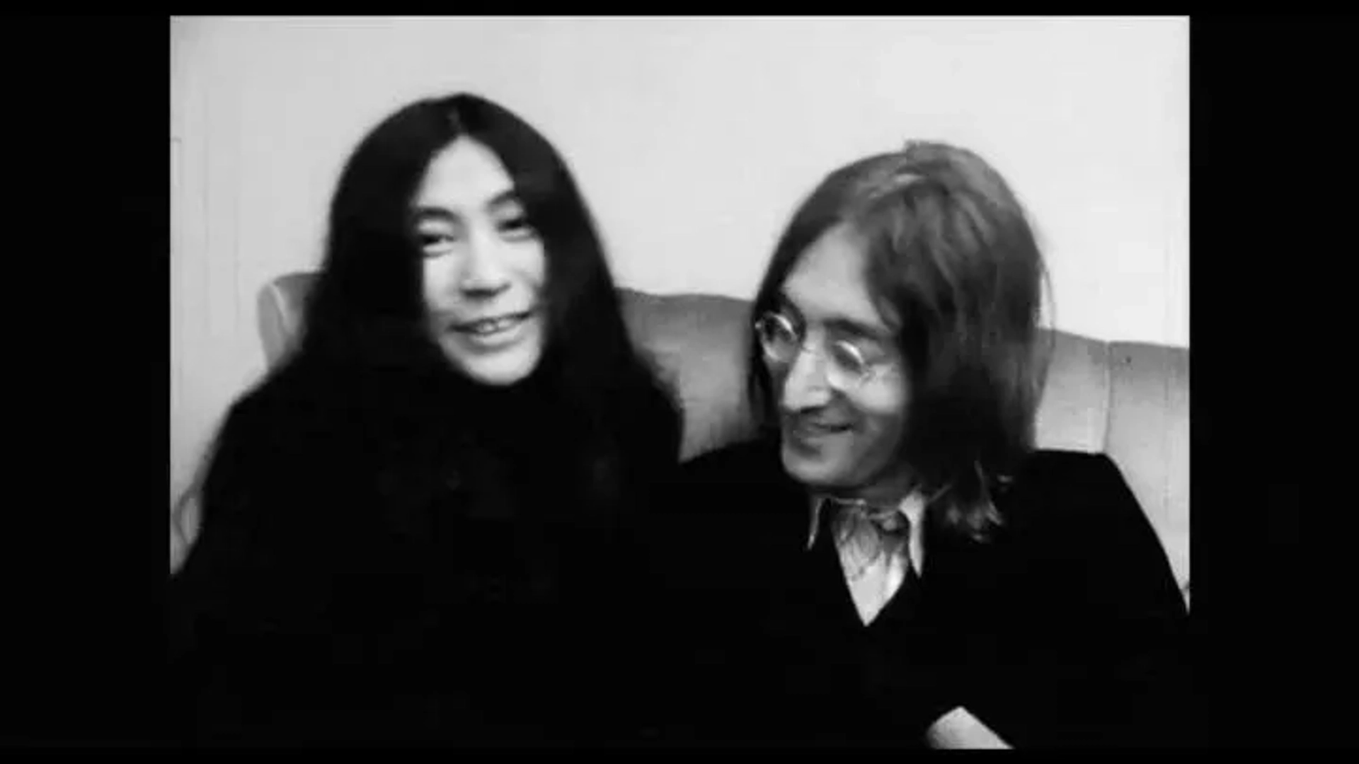 John Lennon and Yoko Ono in The Beatles: Get Back: Part 1: Days 1-7 (2021)