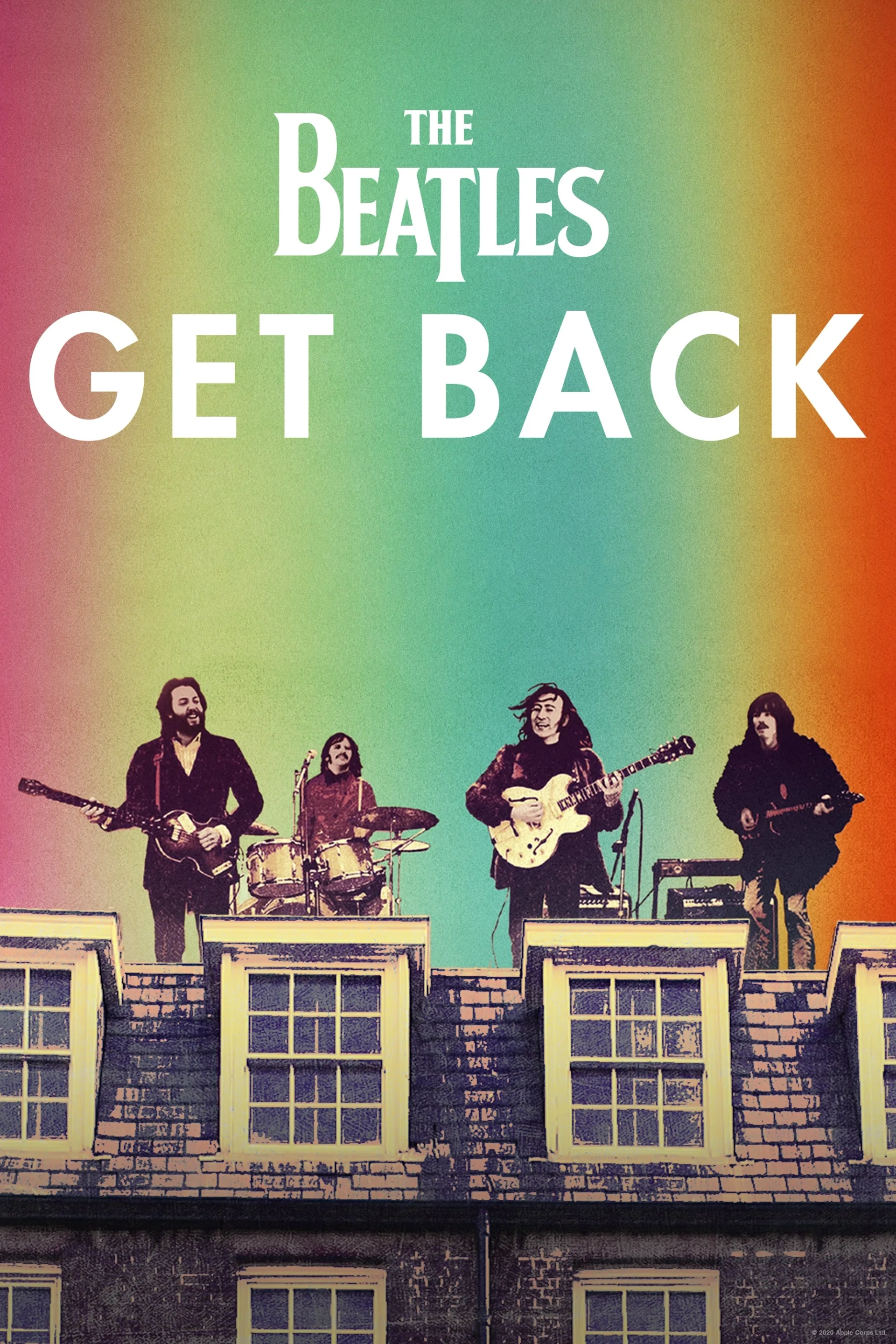 Paul McCartney, John Lennon, George Harrison, Ringo Starr, and The Beatles in The Beatles: Get Back: Part 1: Days 1-7 (2021)