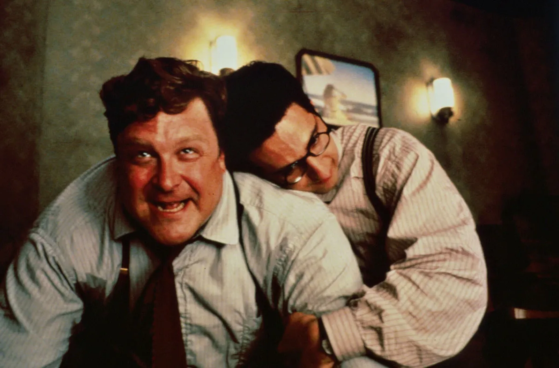 John Goodman and John Turturro in Barton Fink (1991)