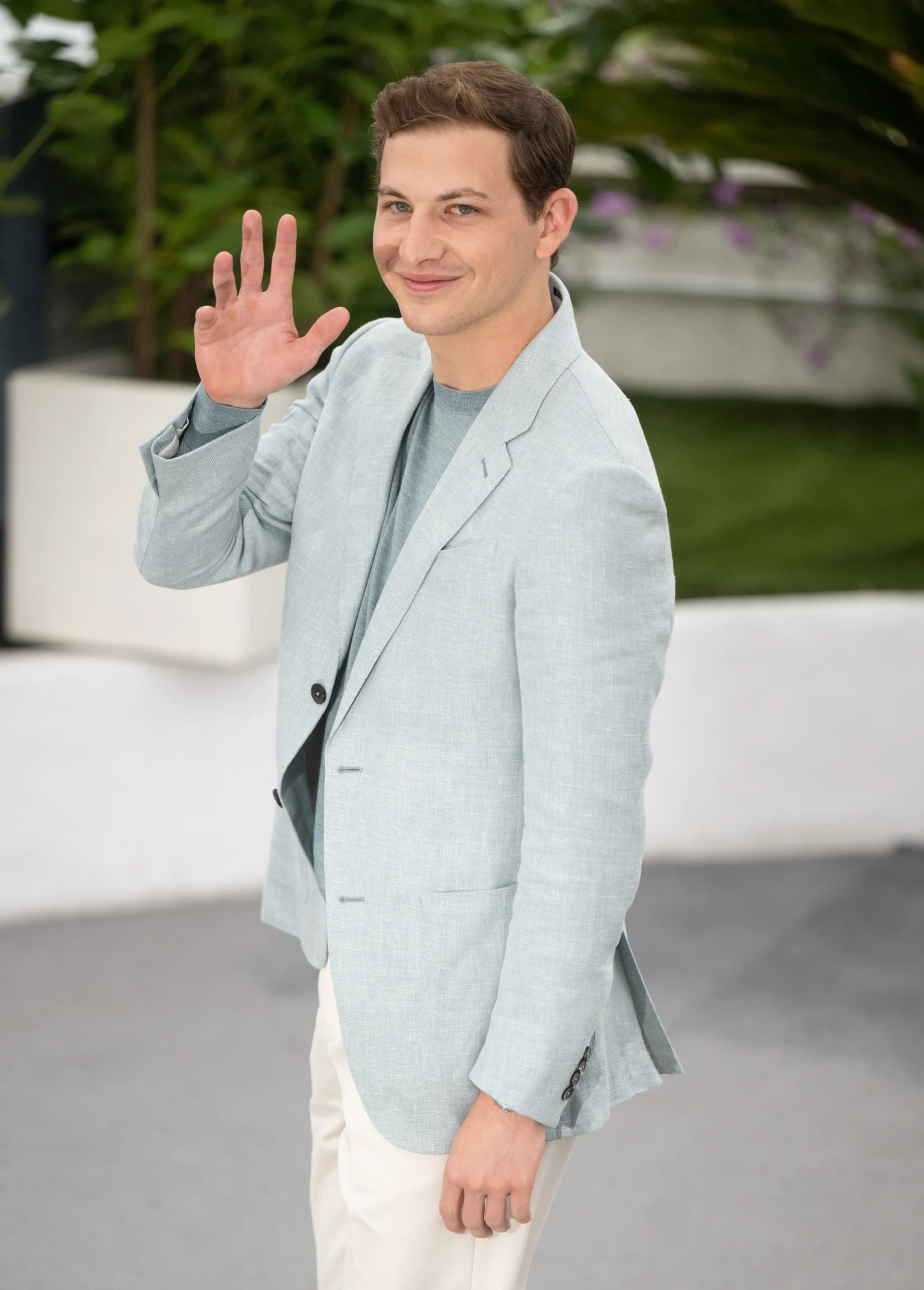 Tye Sheridan at an event for Asphalt City (2023)