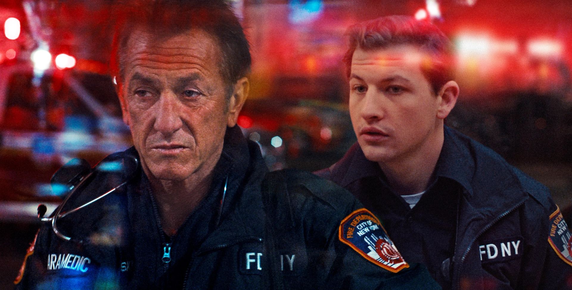 Sean Penn and Tye Sheridan in Asphalt City (2023)