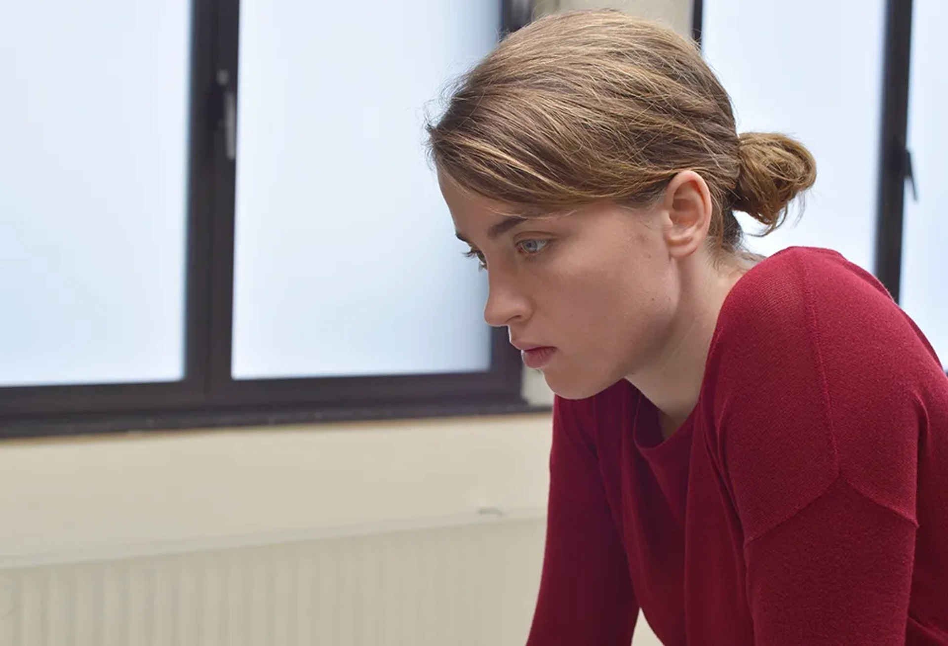 Adèle Haenel in The Unknown Girl (2016)