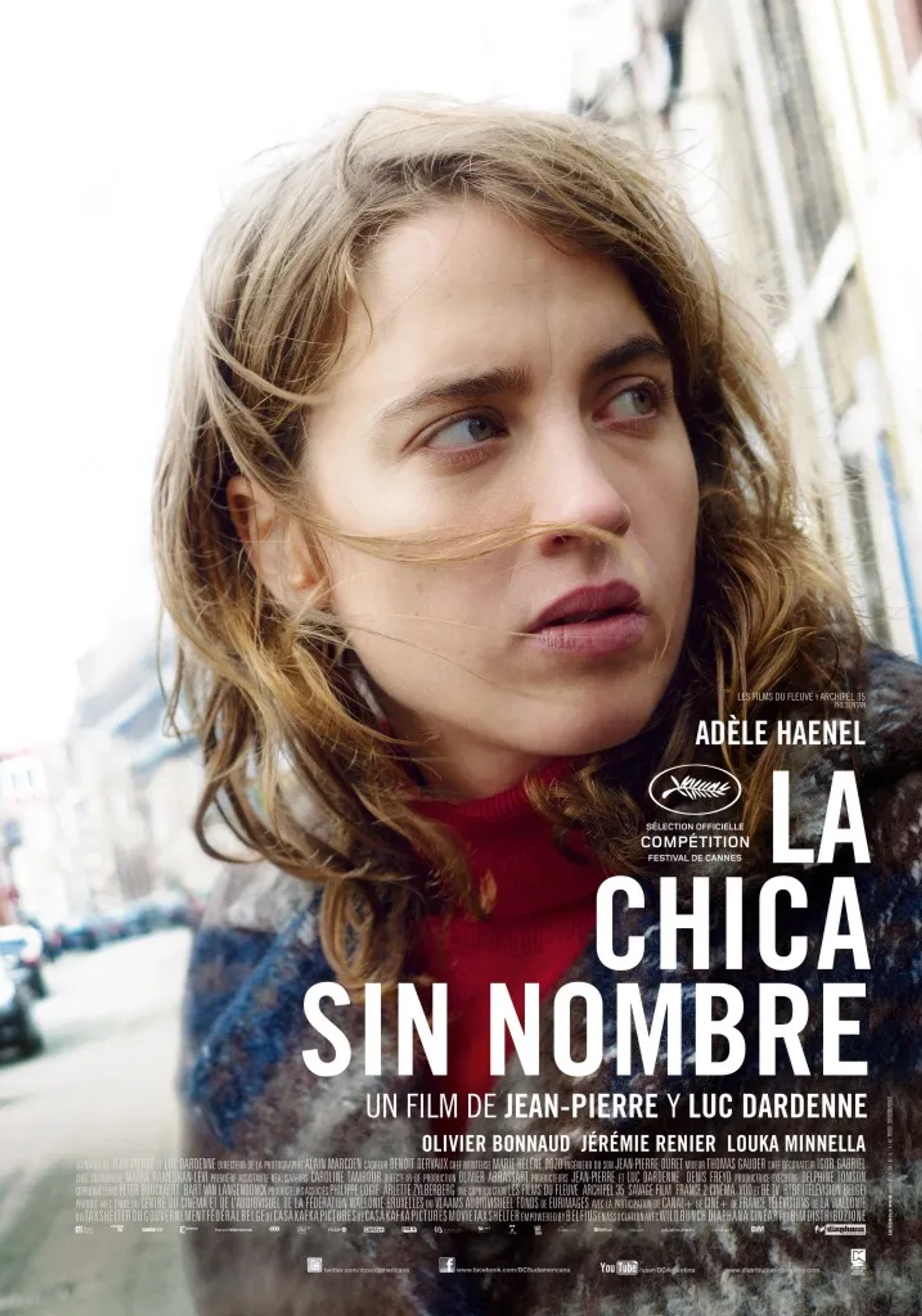 Adèle Haenel in The Unknown Girl (2016)