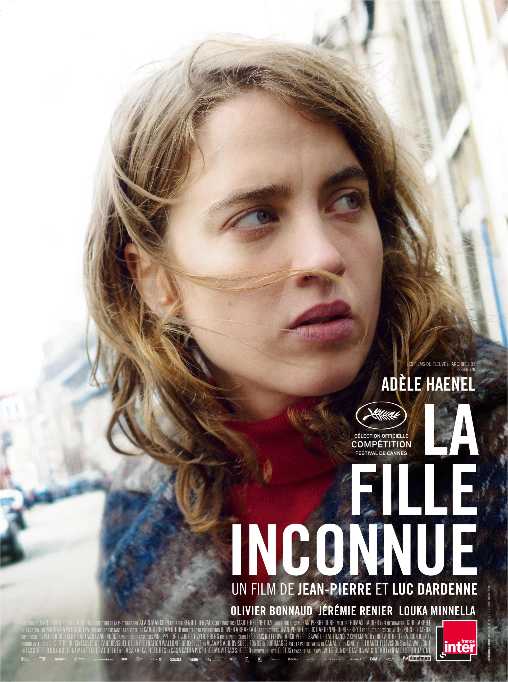 Adèle Haenel in The Unknown Girl (2016)