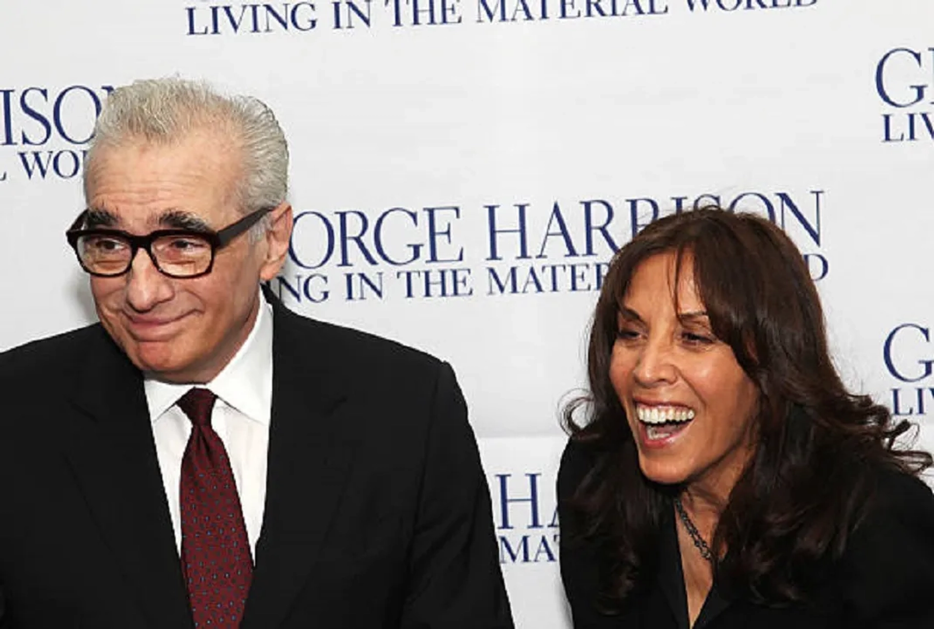 Martin Scorsese and Olivia Harrison at an event for George Harrison: Living in the Material World (2011)