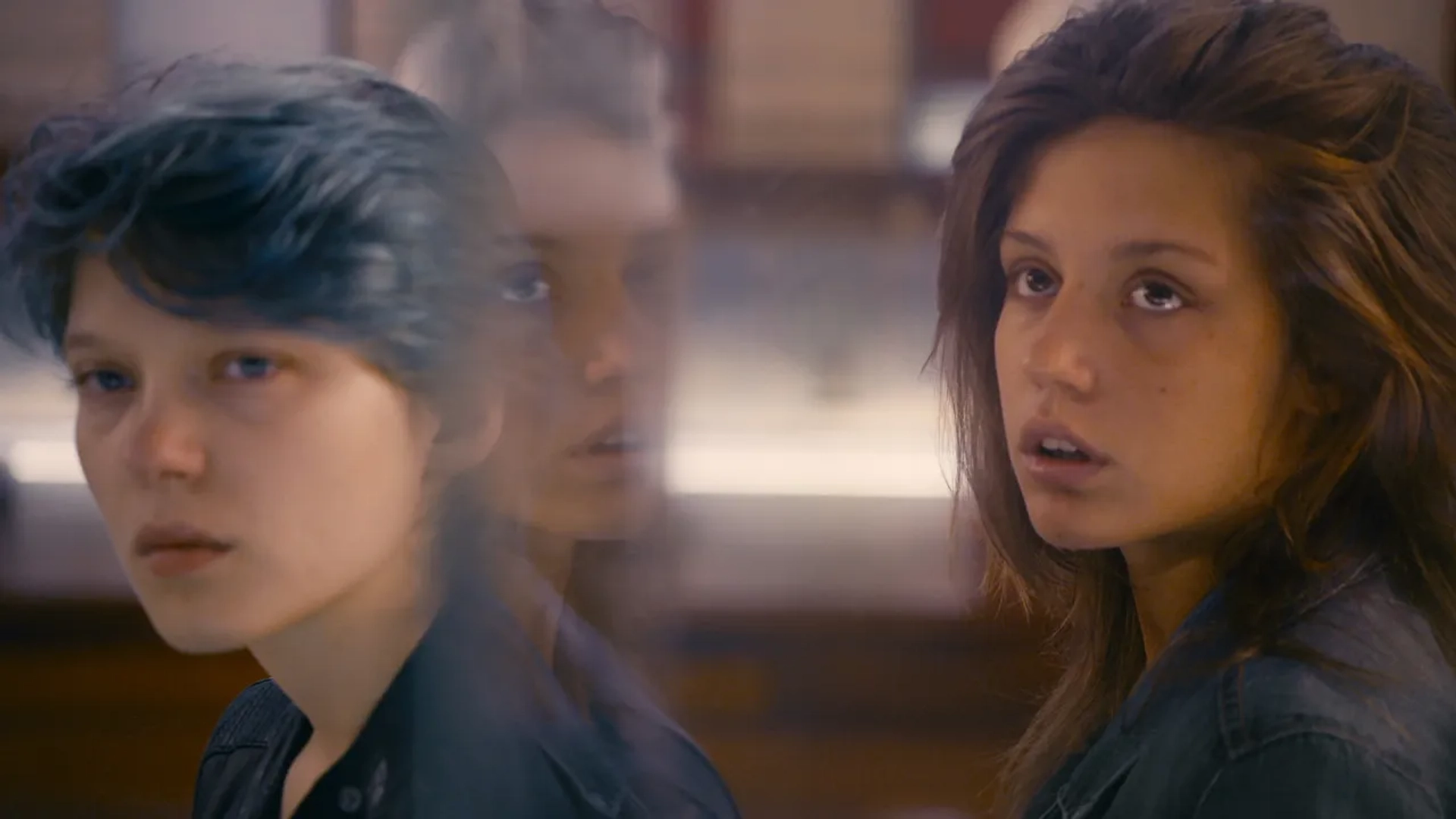 Léa Seydoux and Adèle Exarchopoulos in Blue Is the Warmest Colour (2013)