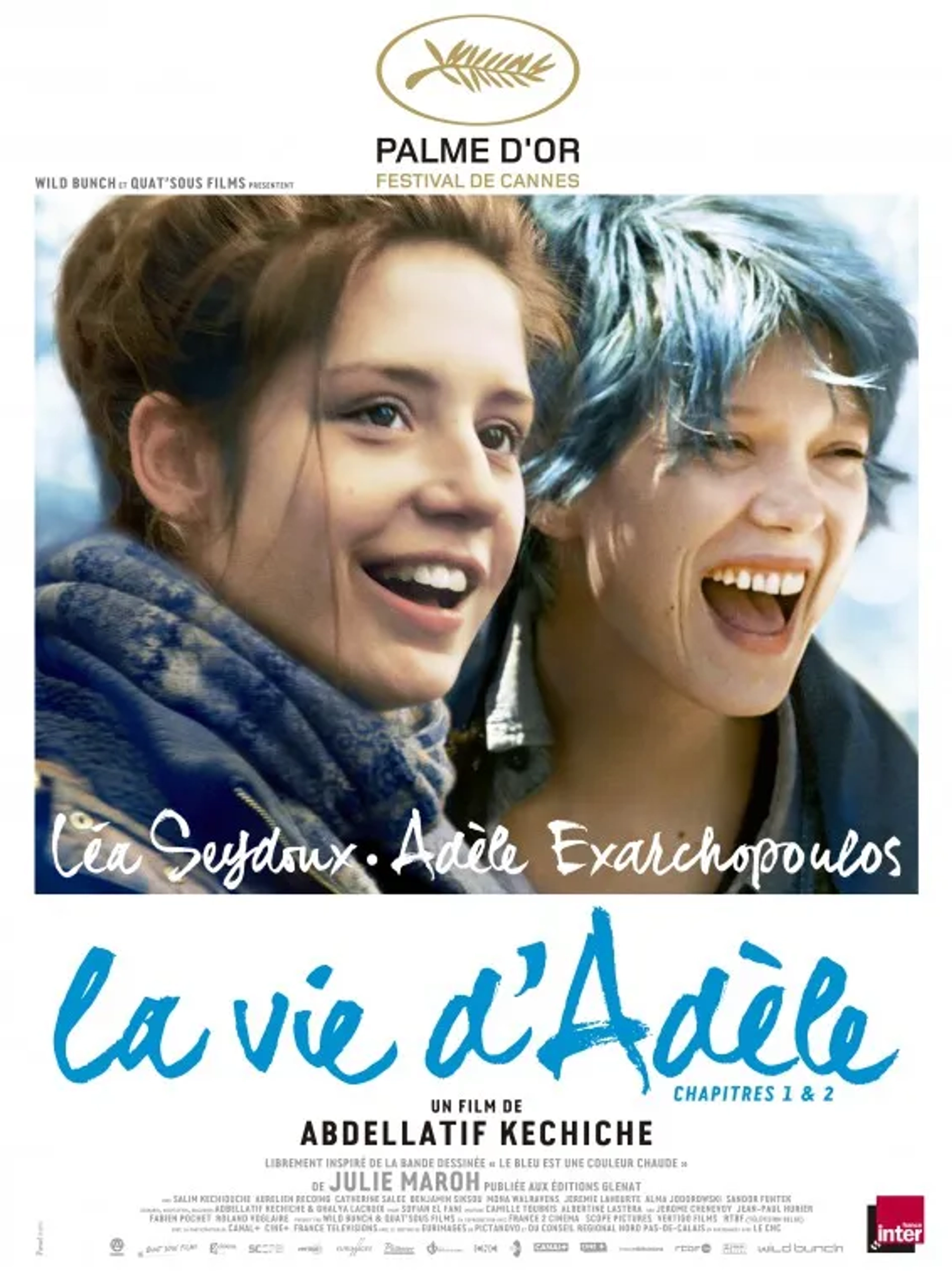 Léa Seydoux and Adèle Exarchopoulos in Blue Is the Warmest Colour (2013)