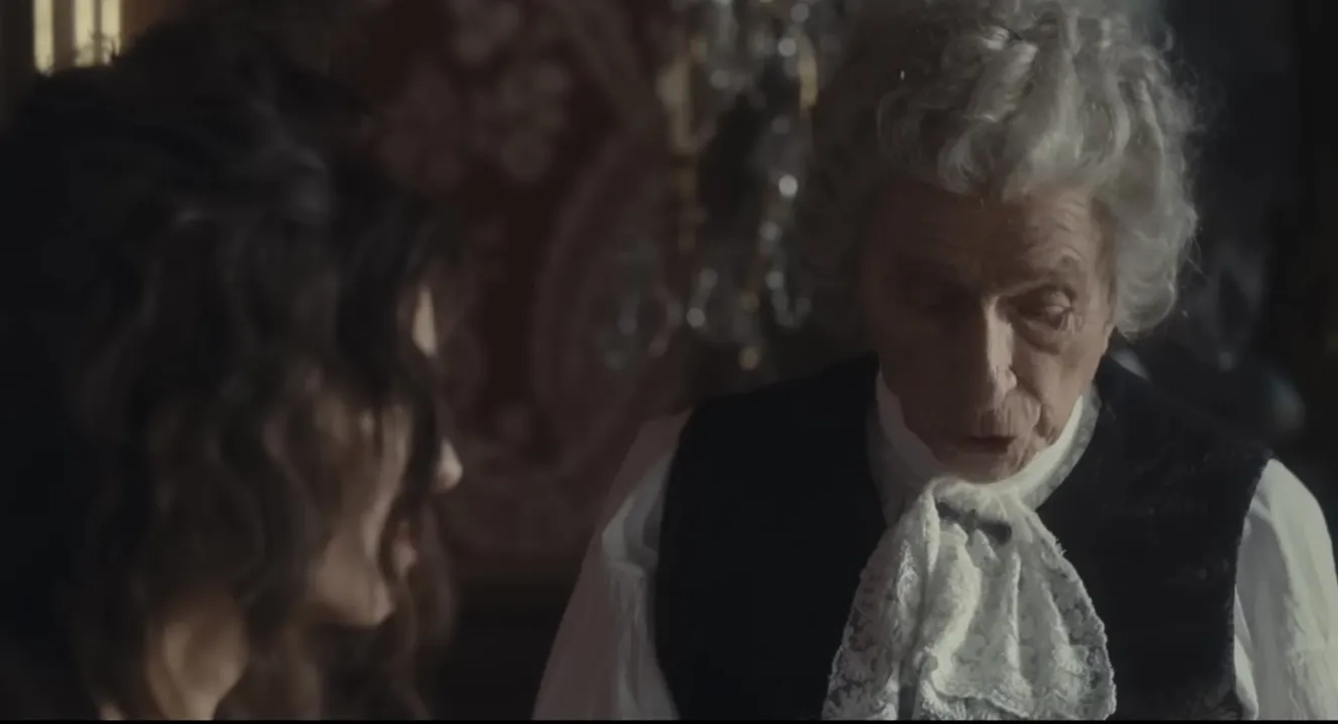 Pierre Richard and Maïwenn in Jeanne du Barry (2023)