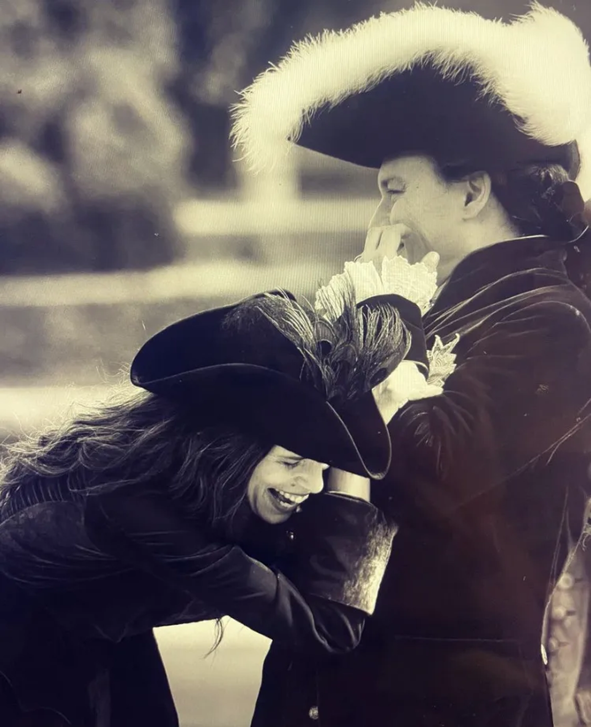 Johnny Depp and Maïwenn in Jeanne du Barry (2023)