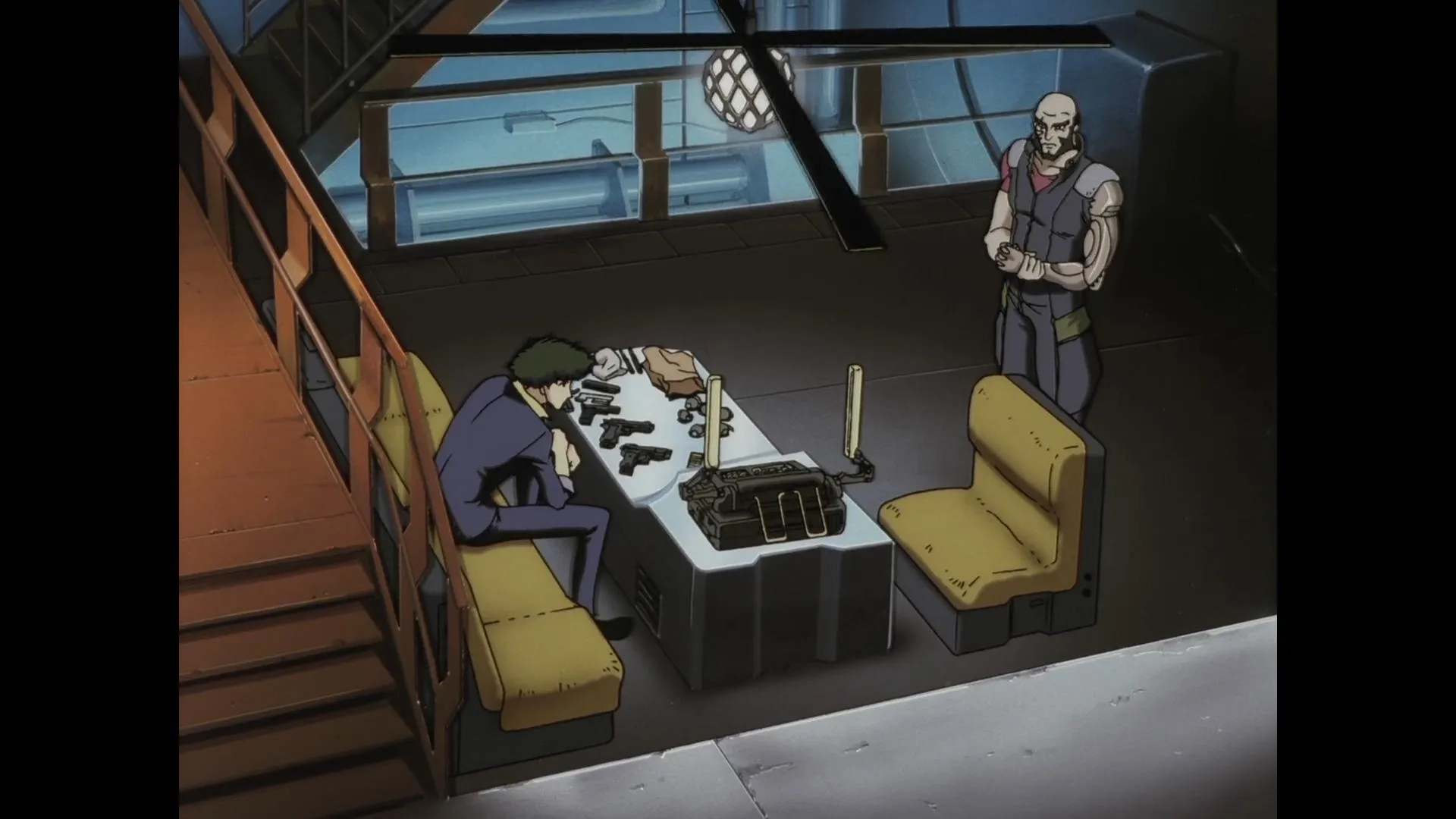 Unshô Ishizuka and Kôichi Yamadera in Cowboy Bebop (1998)