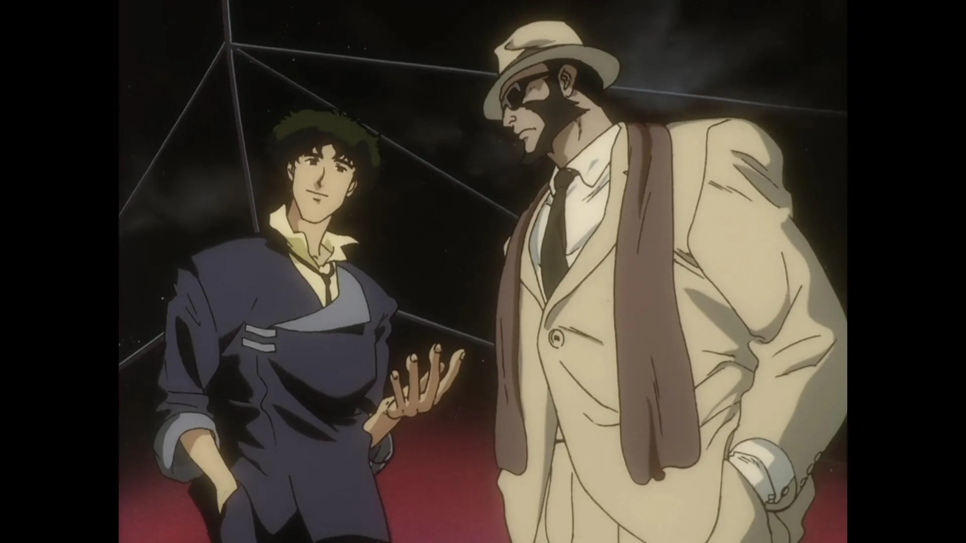 Unshô Ishizuka and Kôichi Yamadera in Cowboy Bebop (1998)