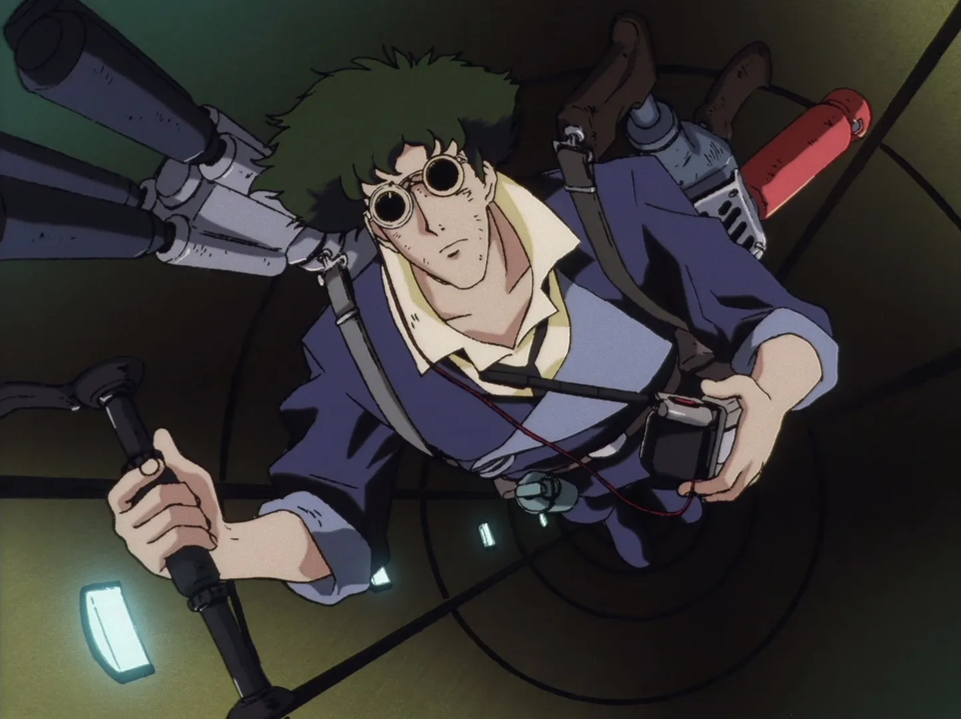 Steve Blum and Kôichi Yamadera in Cowboy Bebop (1998)