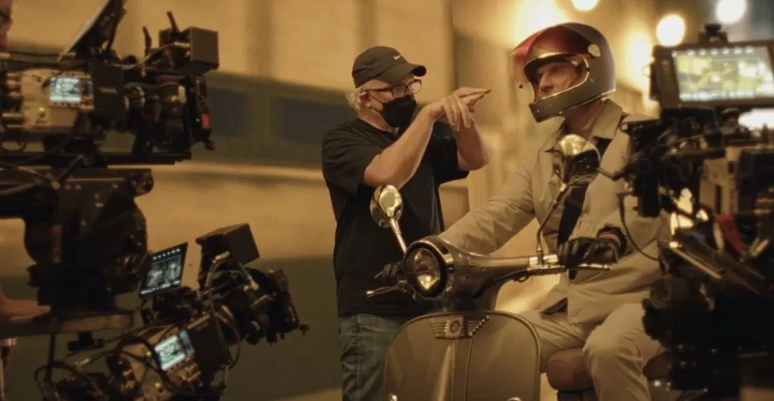 David Fincher and Michael Fassbender in The Killer (2023)